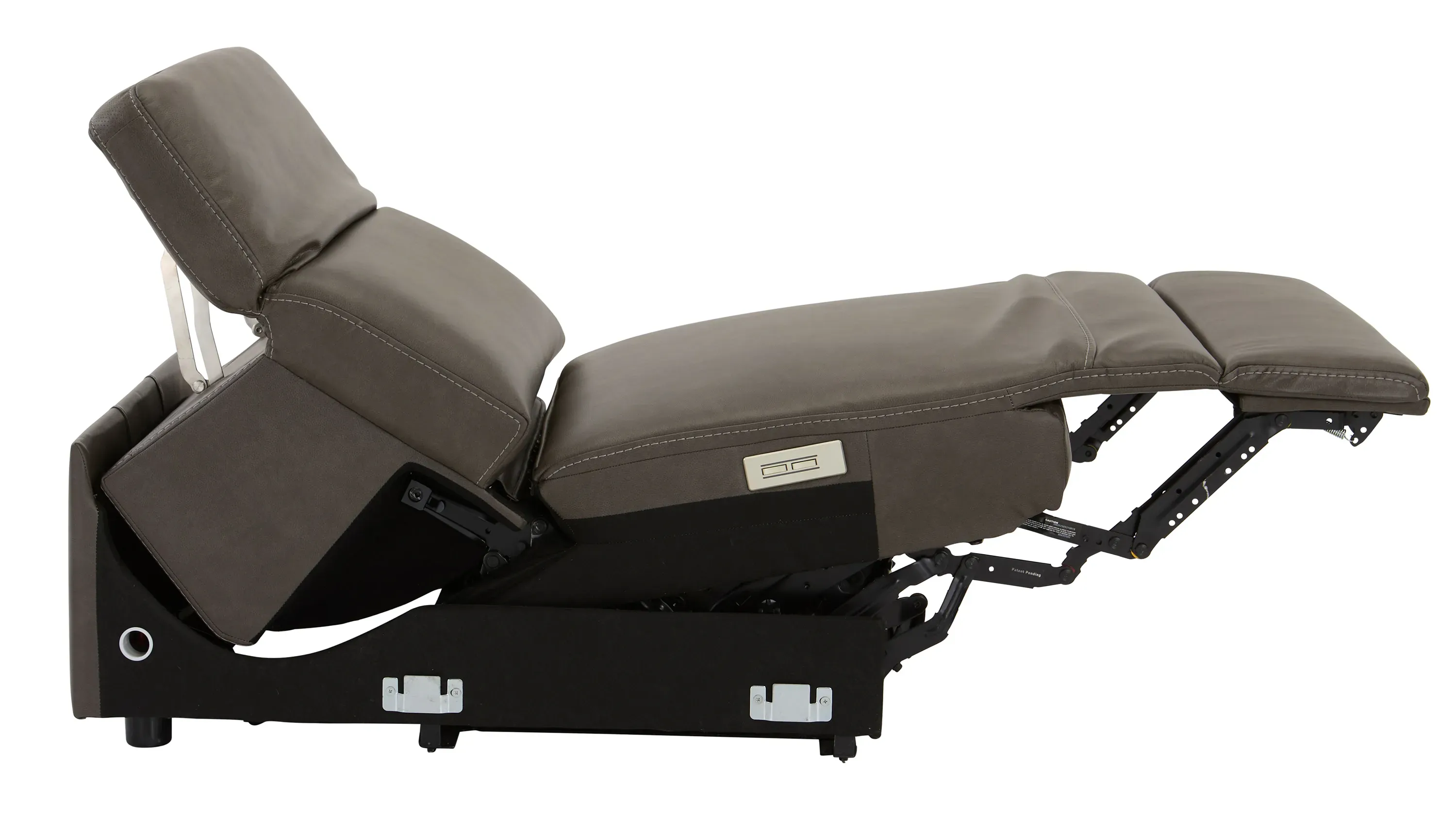 Orion Armless Dual Power Recliner w/ Speaker Headrest | Raymour