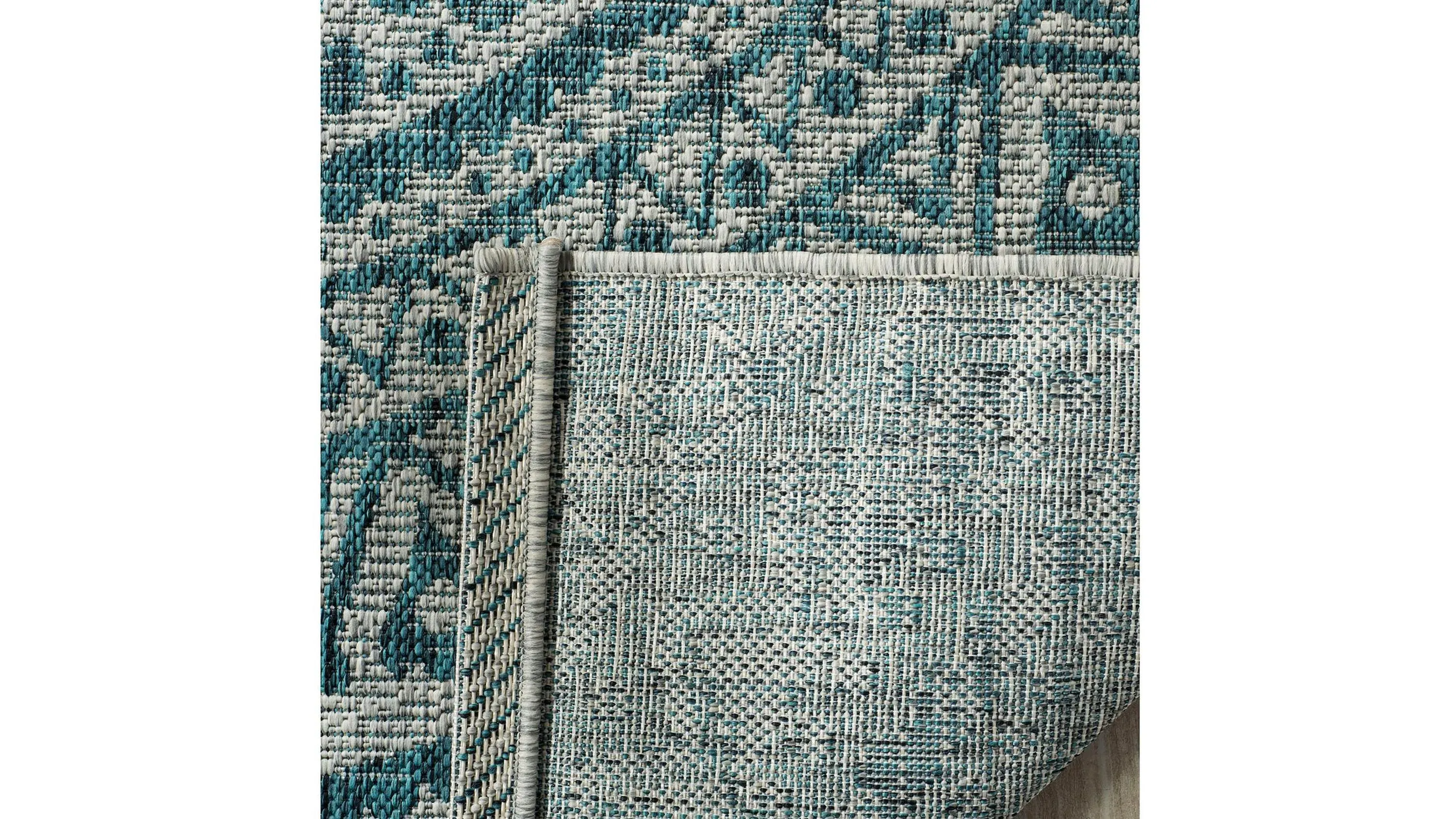 Courtyard Mandala Indoor/Outdoor Area Rug