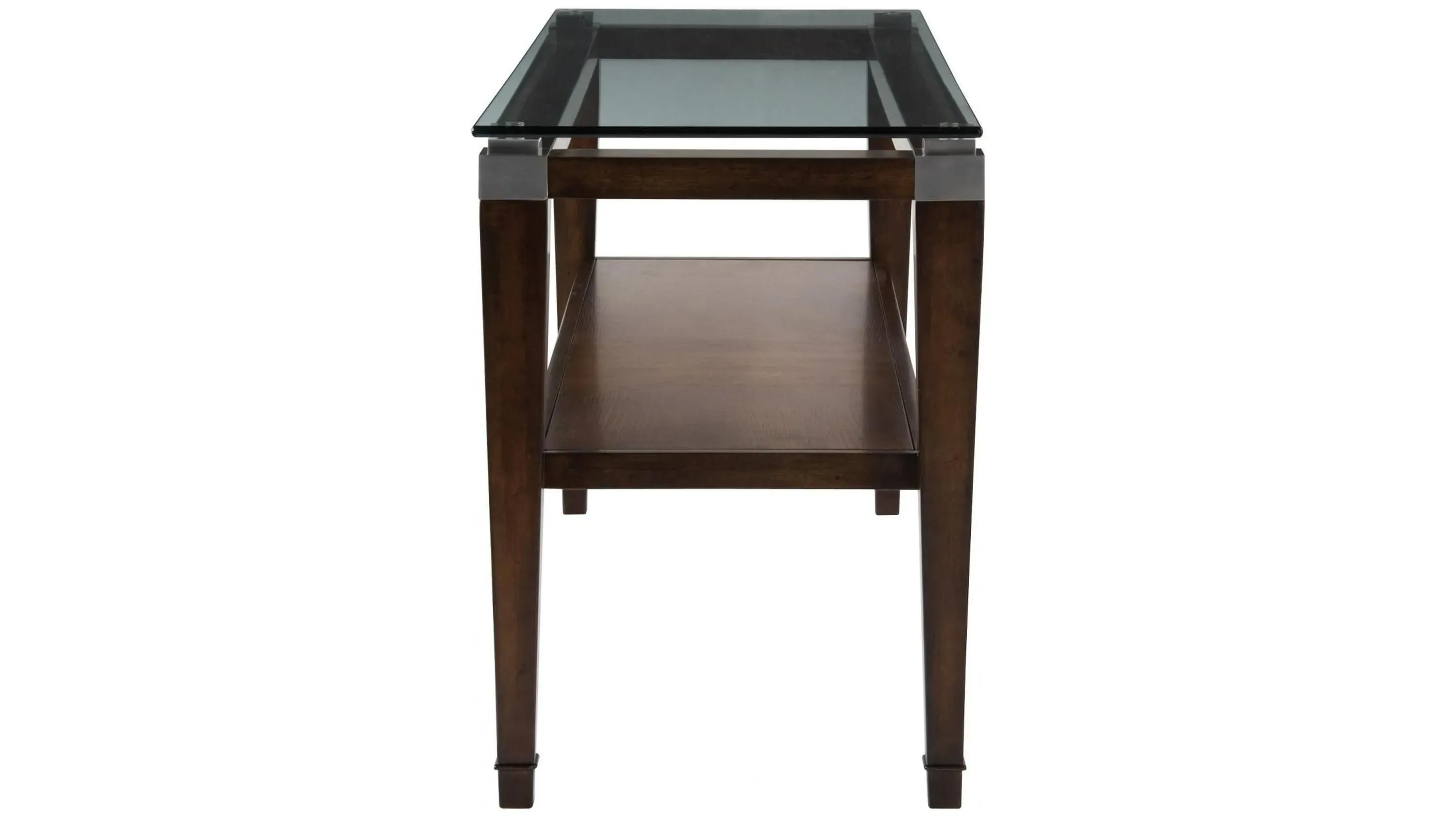 Dunhill Rectangular Glass Console Table