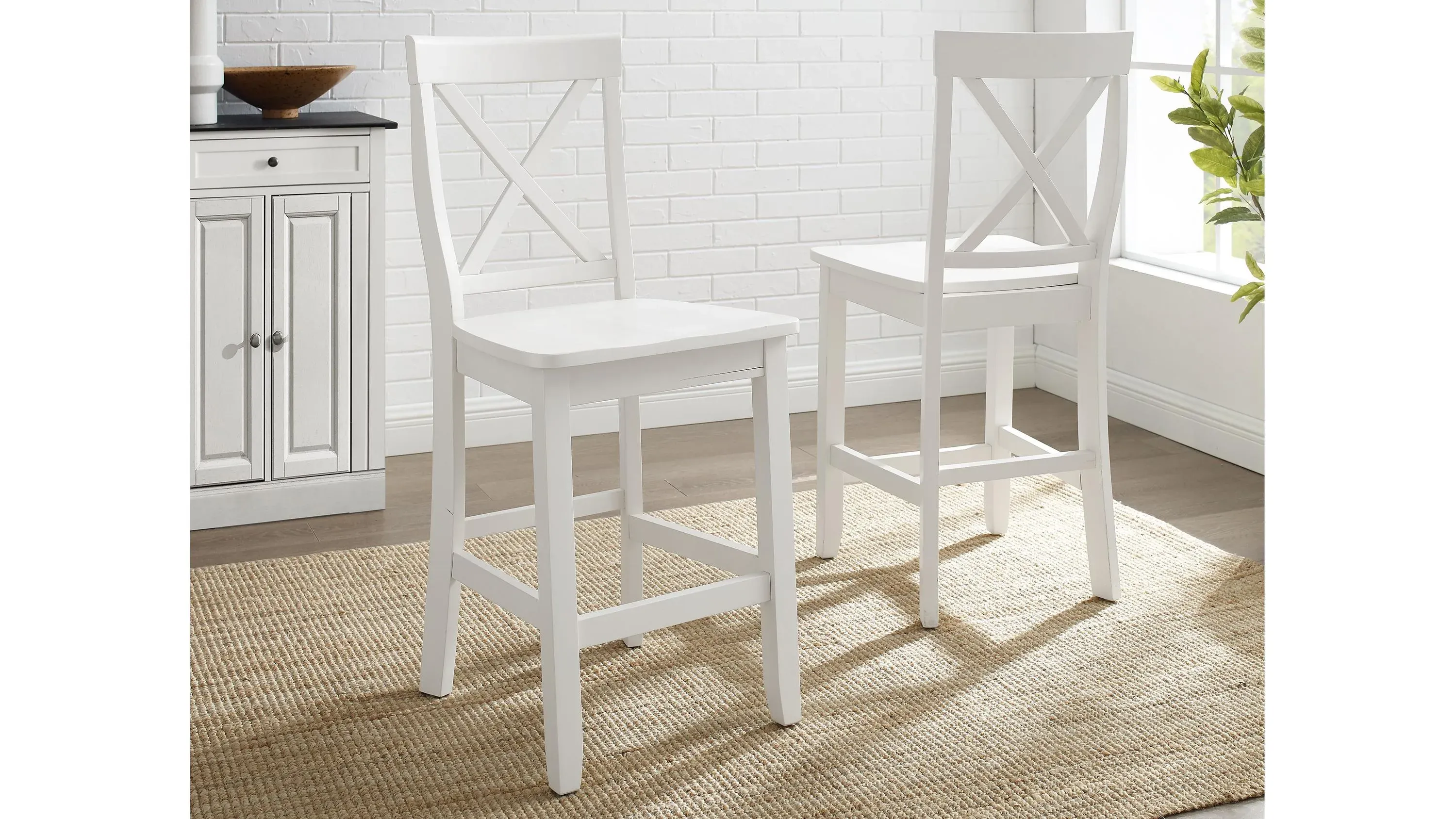 X-Back Counter Stool - Set of 2
