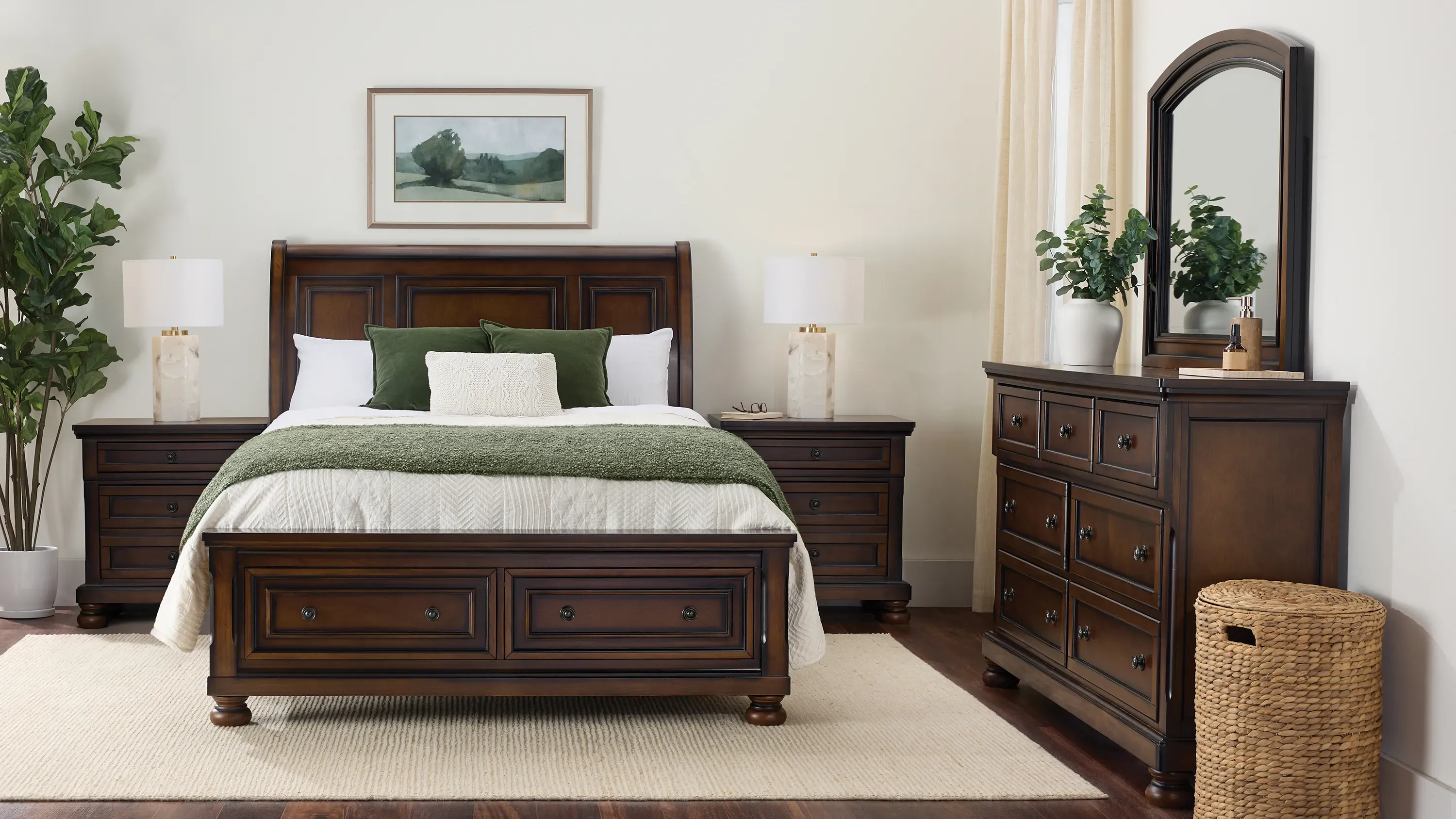 Donegan Platform Storage Bed