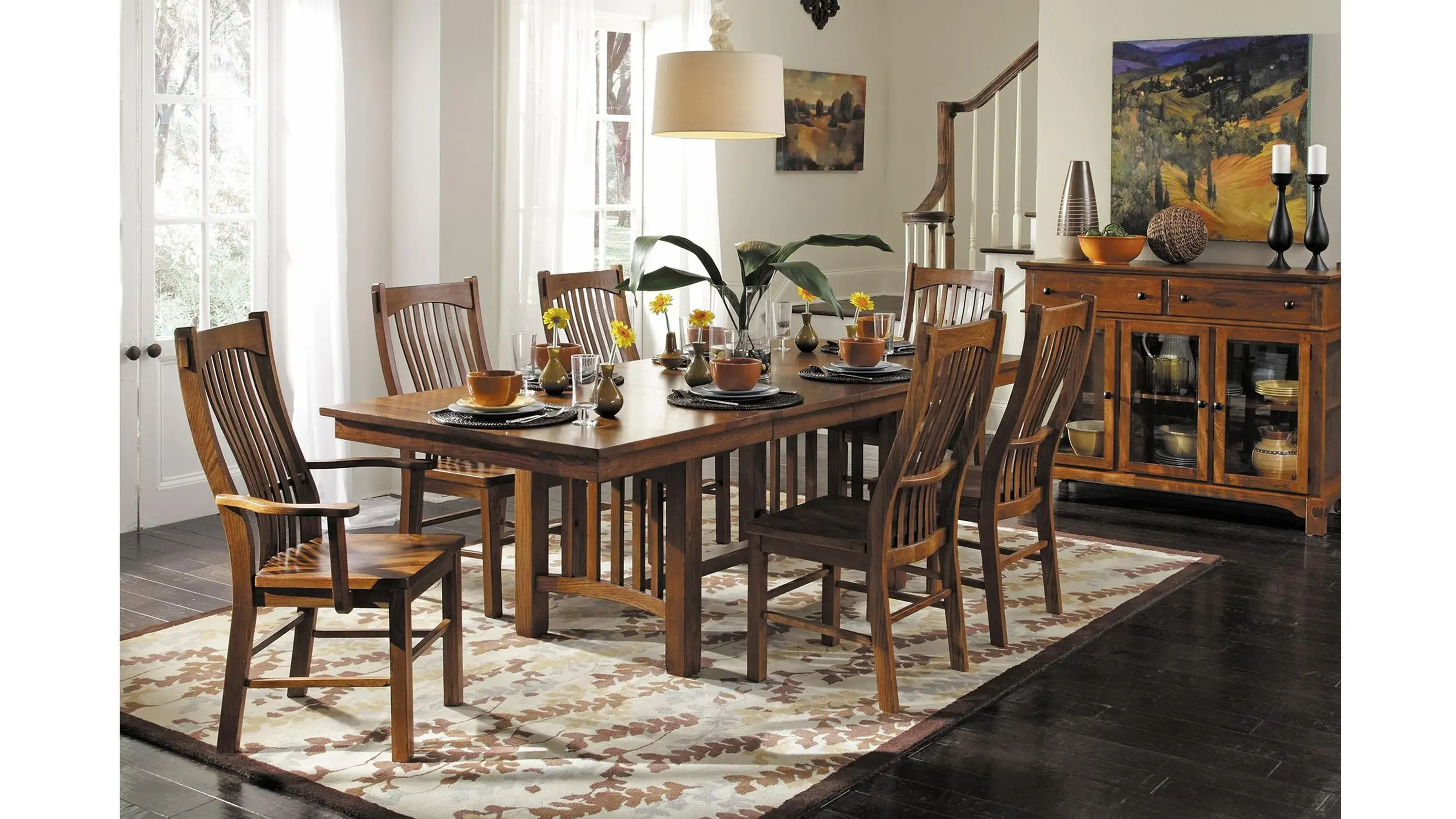 Laurelhurst Dining Table w/ Leaf - Thumbnail 2