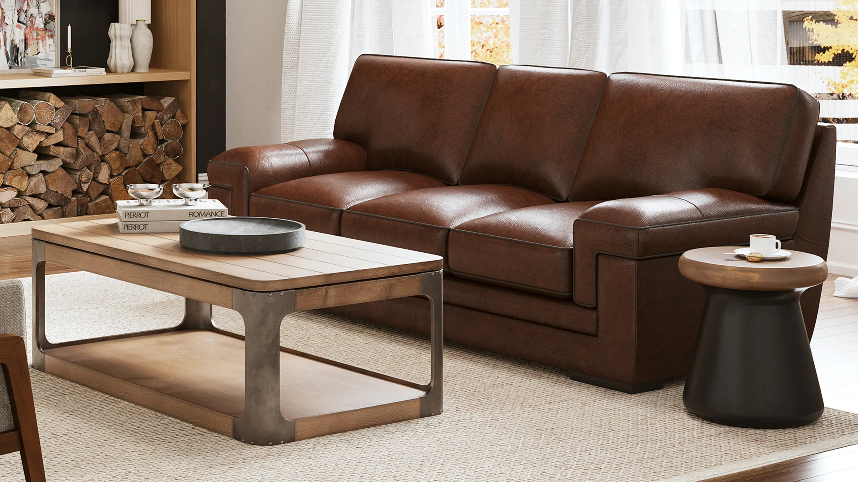 Colton Leather Sofa