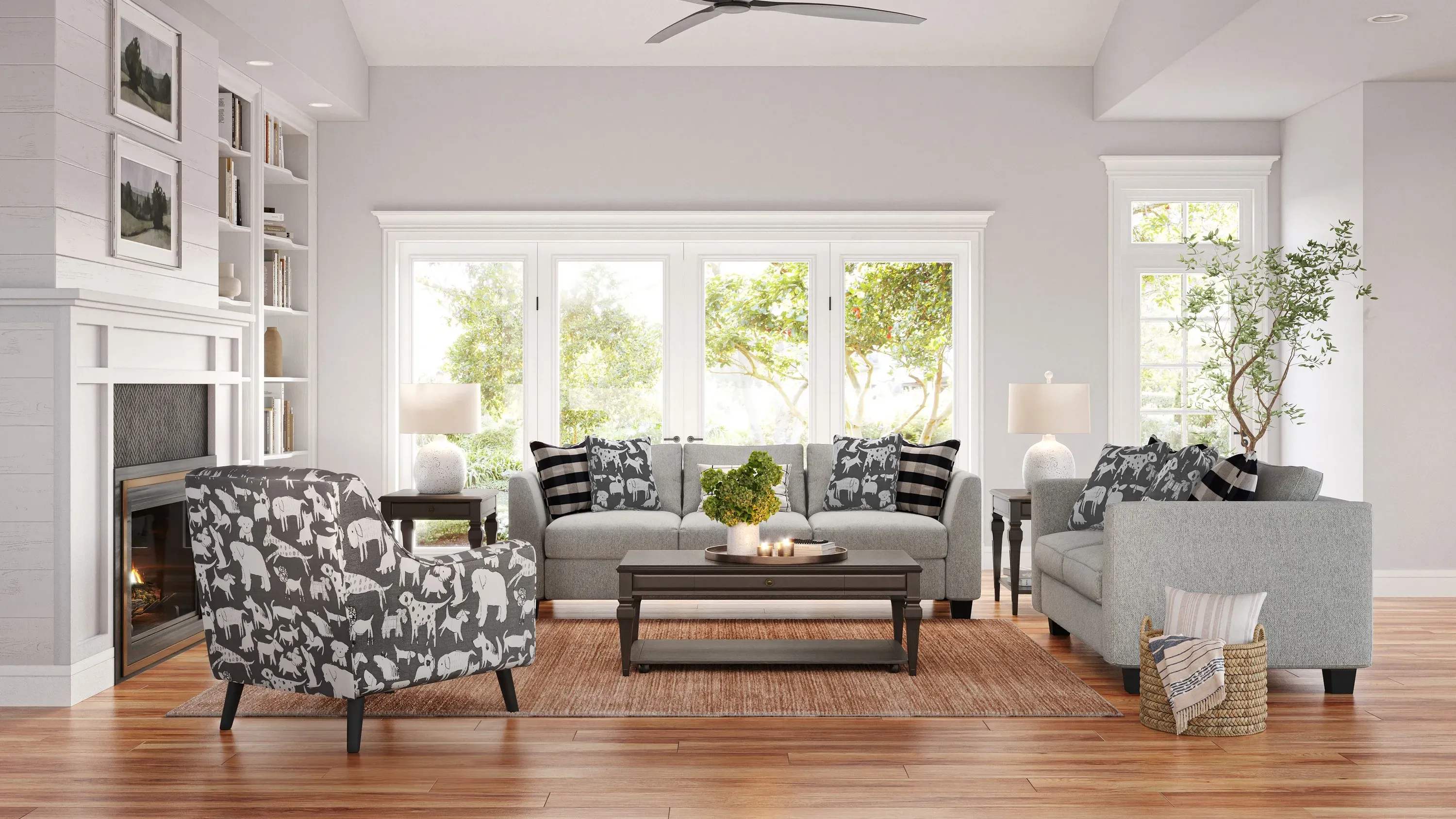Daine Accent Chair | Raymour & Flanigan