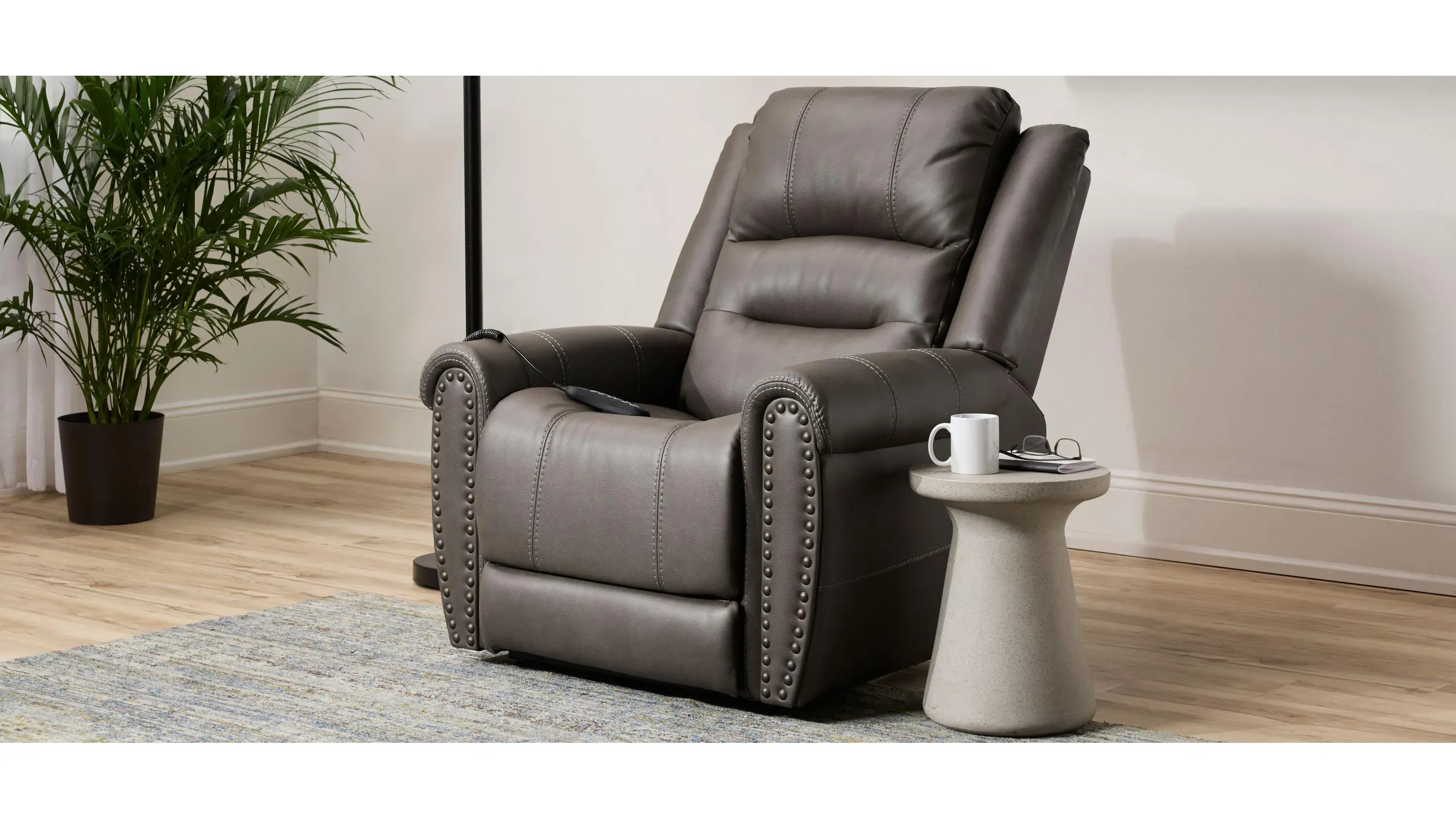 Gerard Triple Power Lift Recliner | Raymour & Flanigan