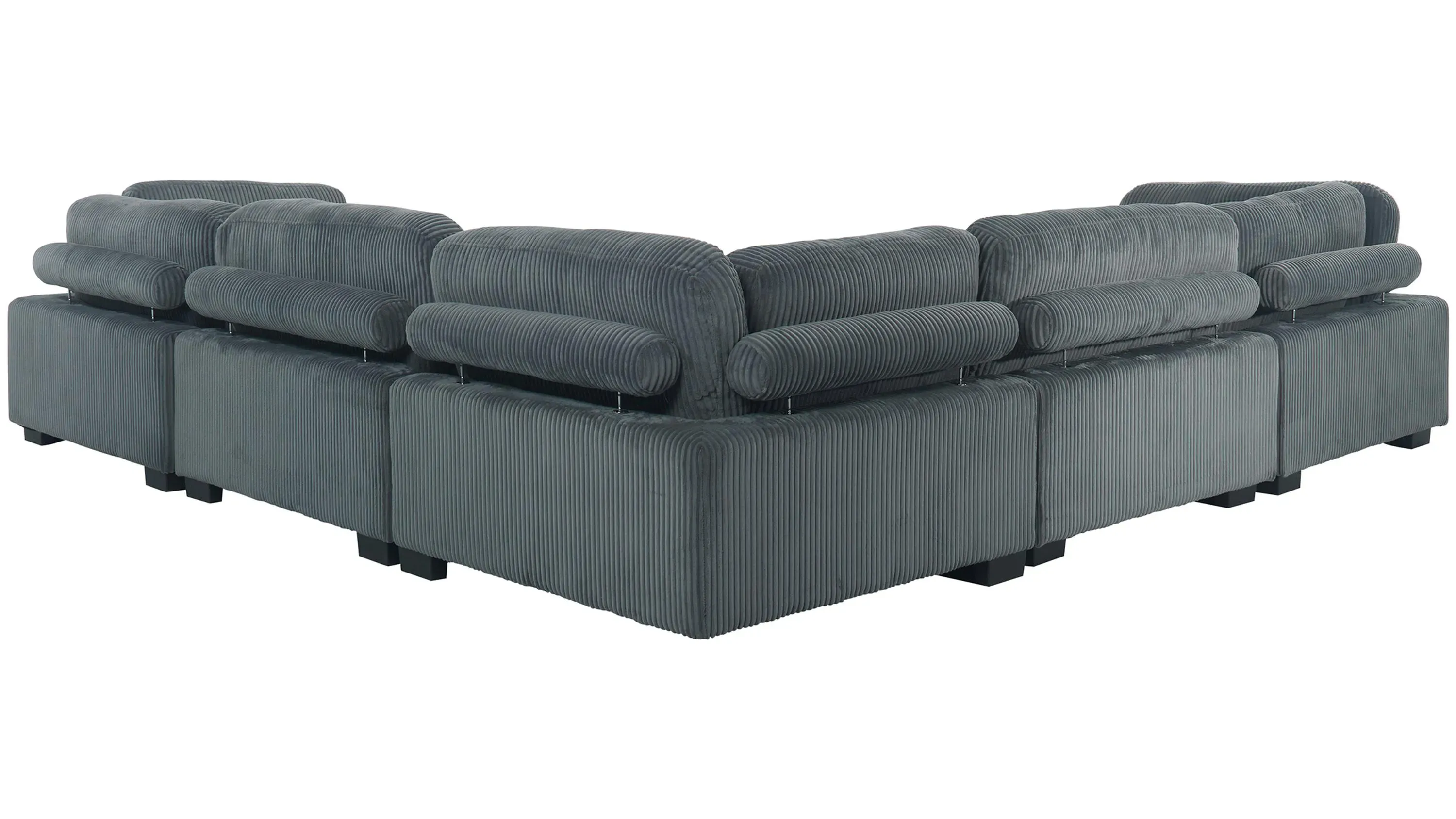 Maverick 5-pc. Sectional w/ Cocktail Ottoman | Raymour & Flanigan