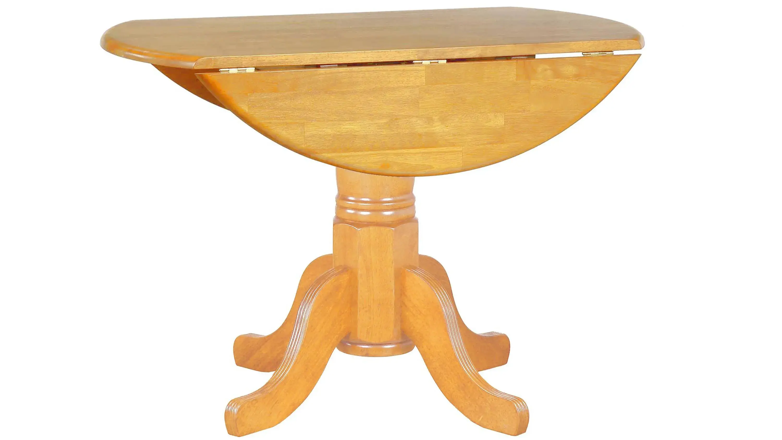 Selections Round Drop Leaf Dining Table - Thumbnail 3