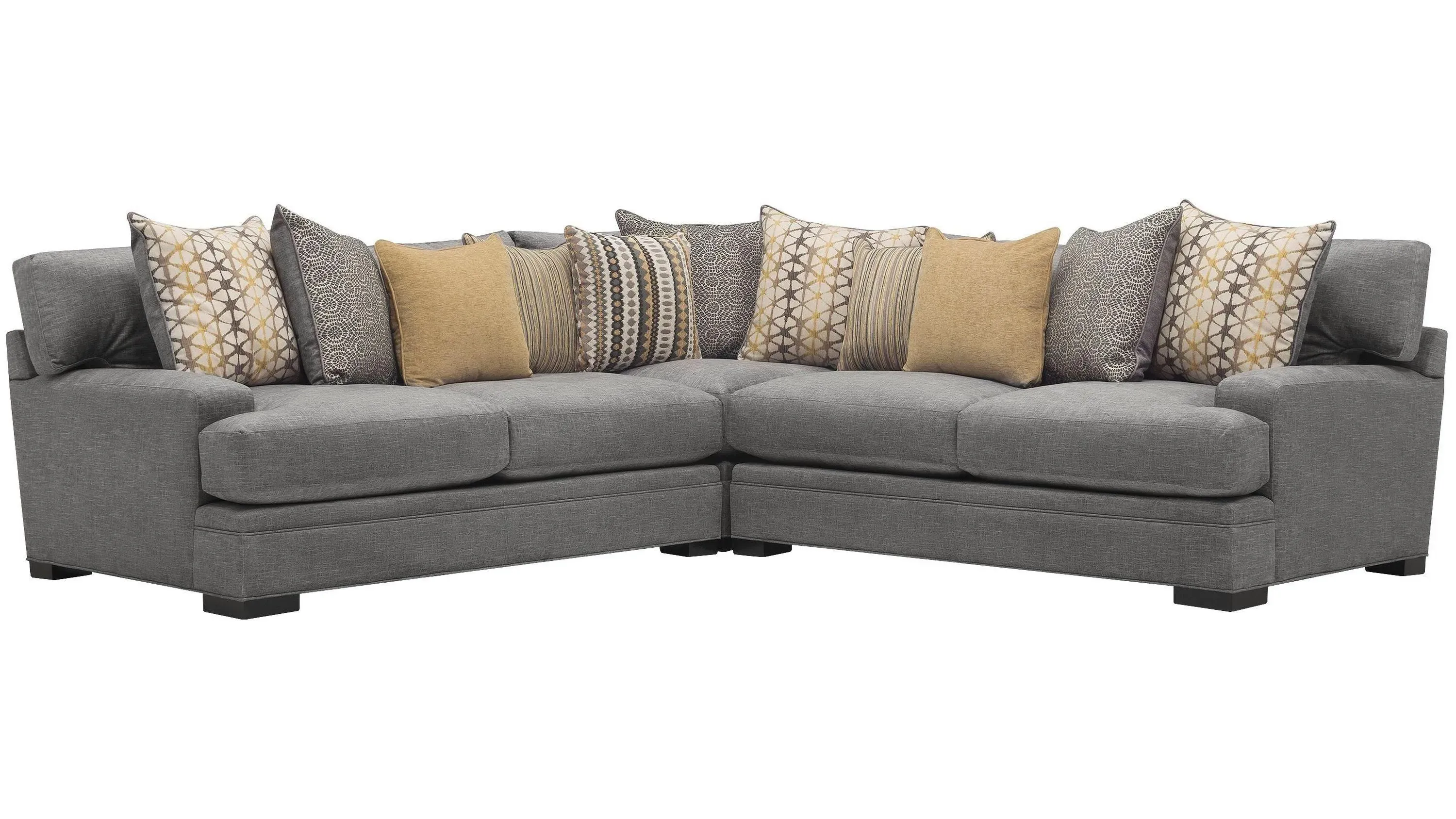 Bayside 3-pc. Microfiber Sectional| Raymour & Flanigan | Raymour
