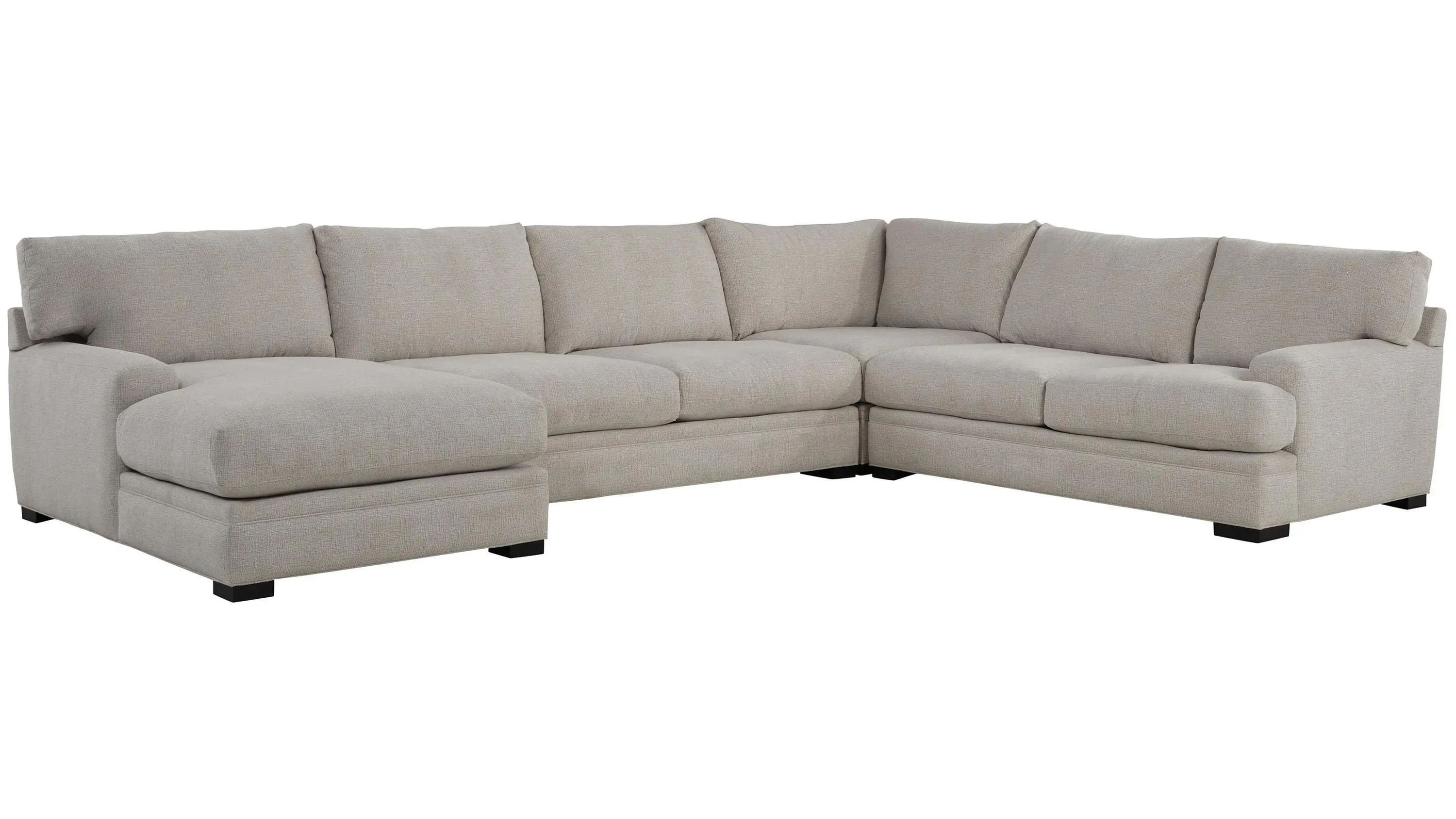 Bayside 4-pc. Microfiber Sectional