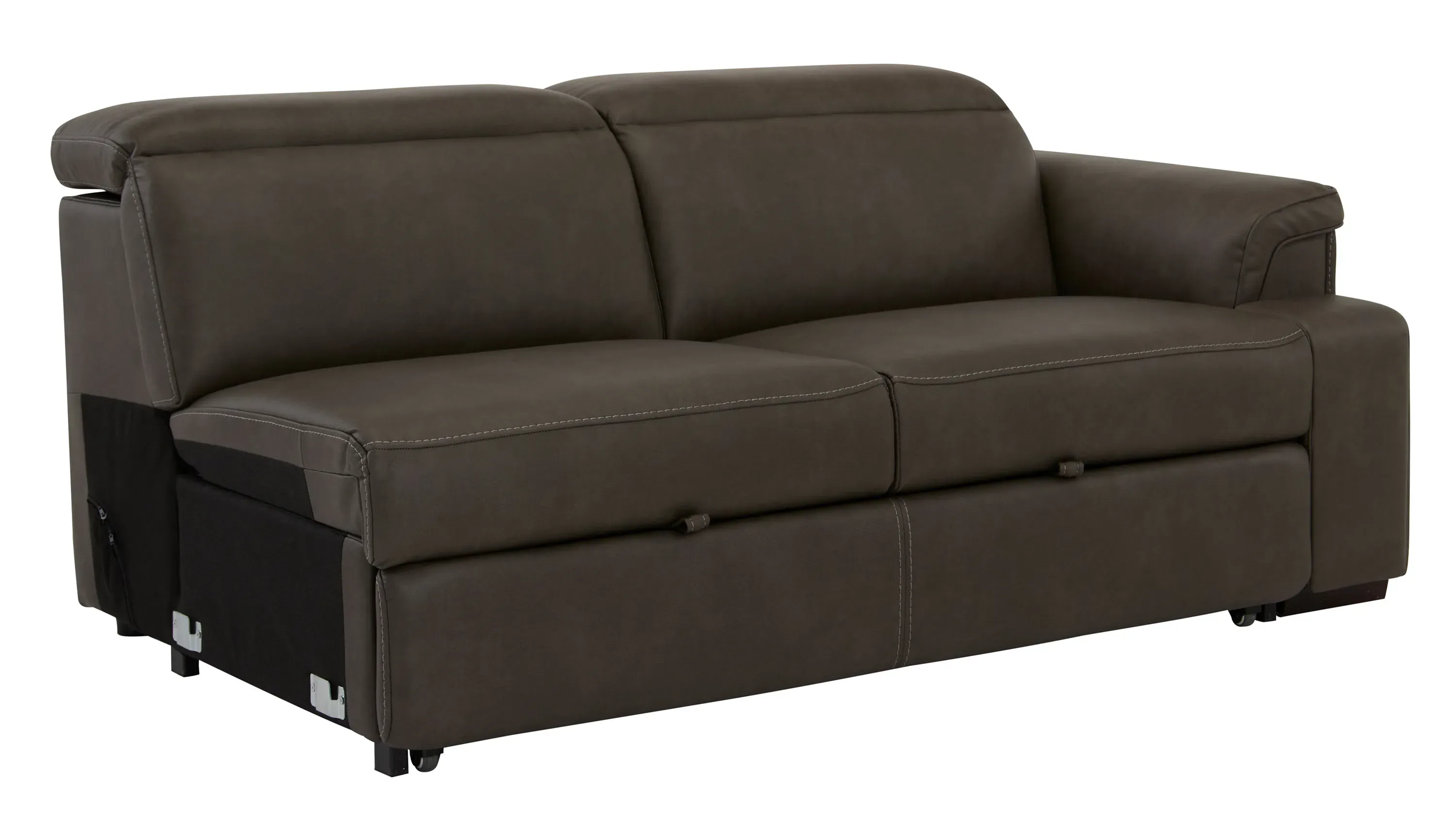 raymundo Orion Right Arm Facing Loveseat w/ Pop Up Sleeper and Speaker