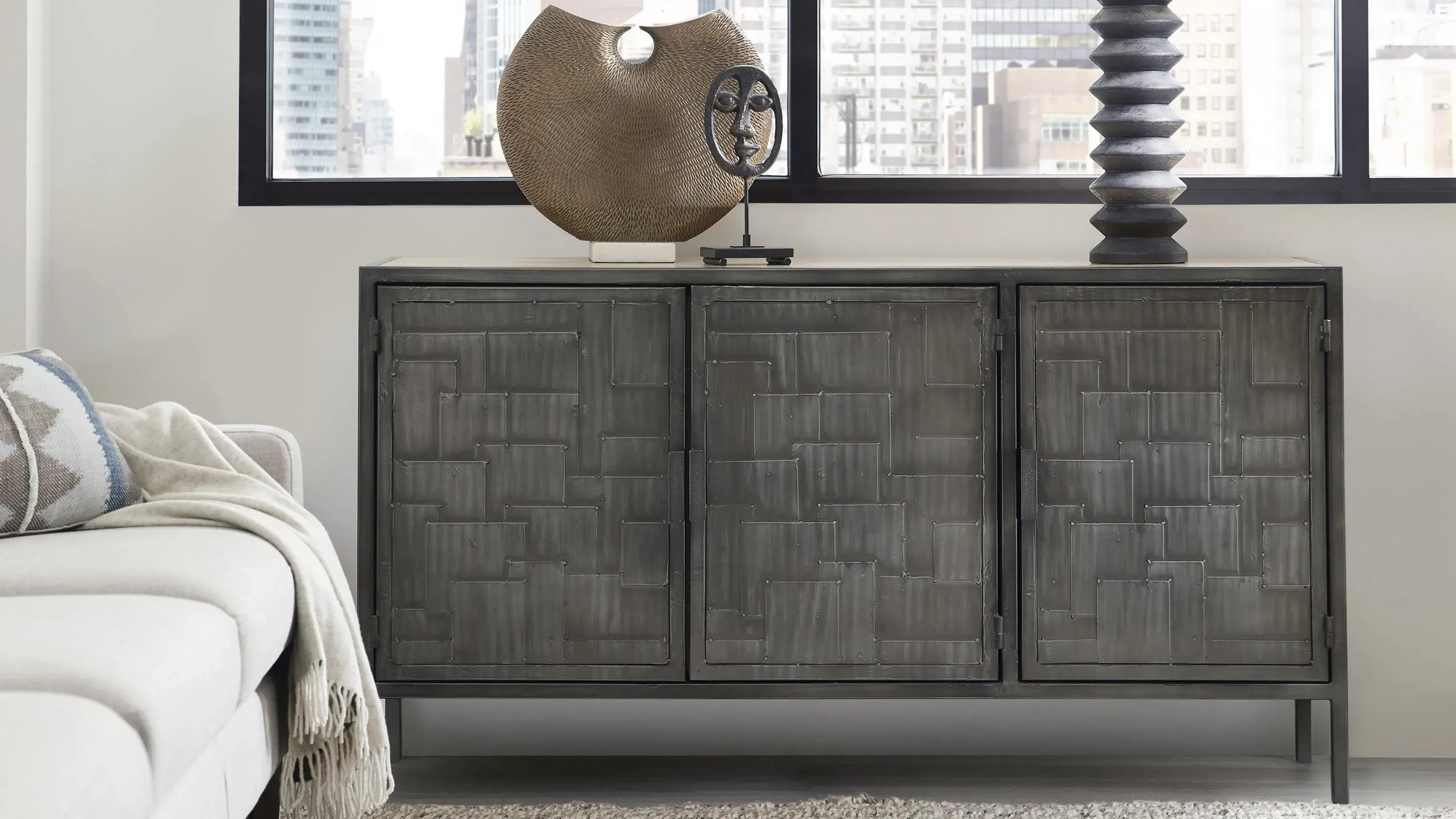 Carey 3-Door Sideboard - Thumbnail 3