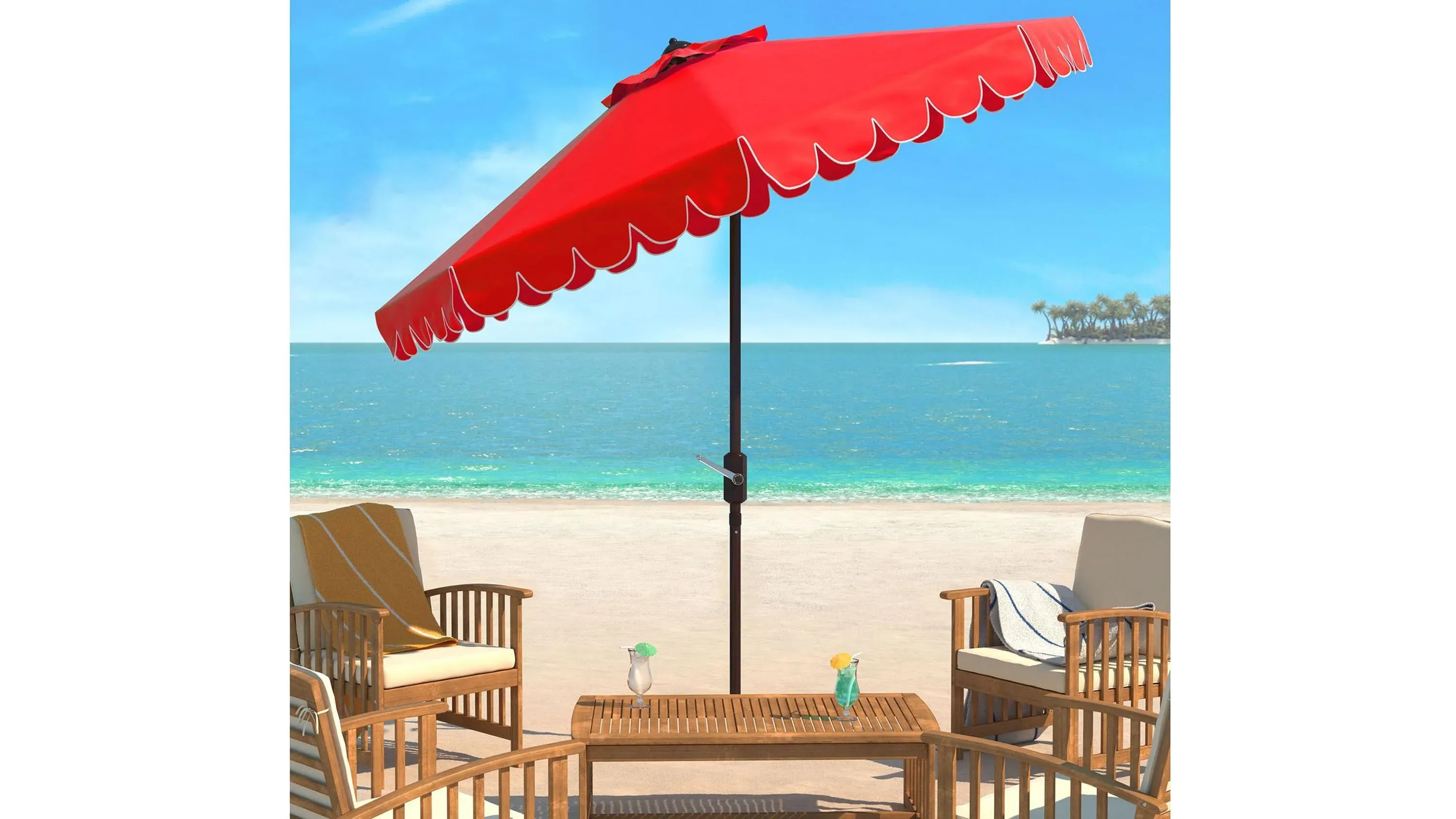 double-sided patio umbrella DoubleSided Patio Umbrella with Base