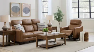Mullican Zero Gravity Power Recliner w/ Power Headrest Livorno Saddle Product_Image_Carousel