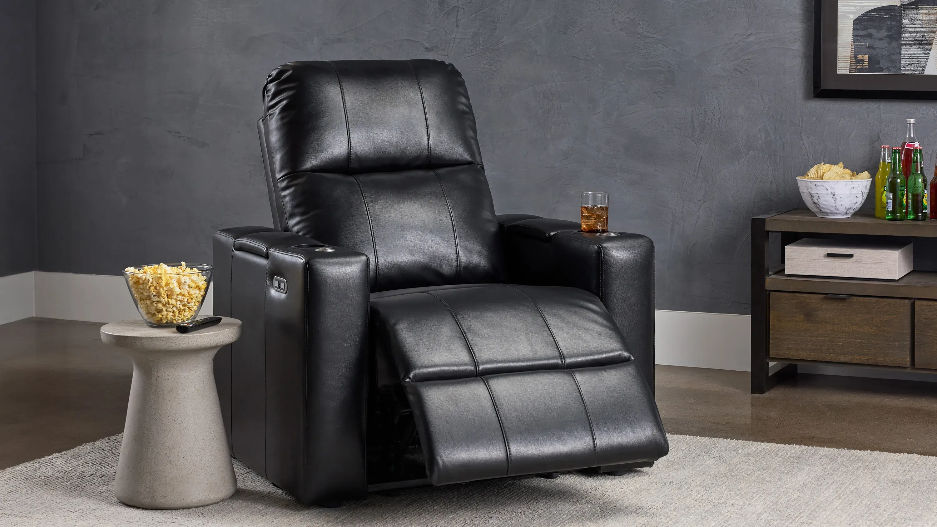 Matrix Home Theater Power Recliner | Raymour & Flanigan