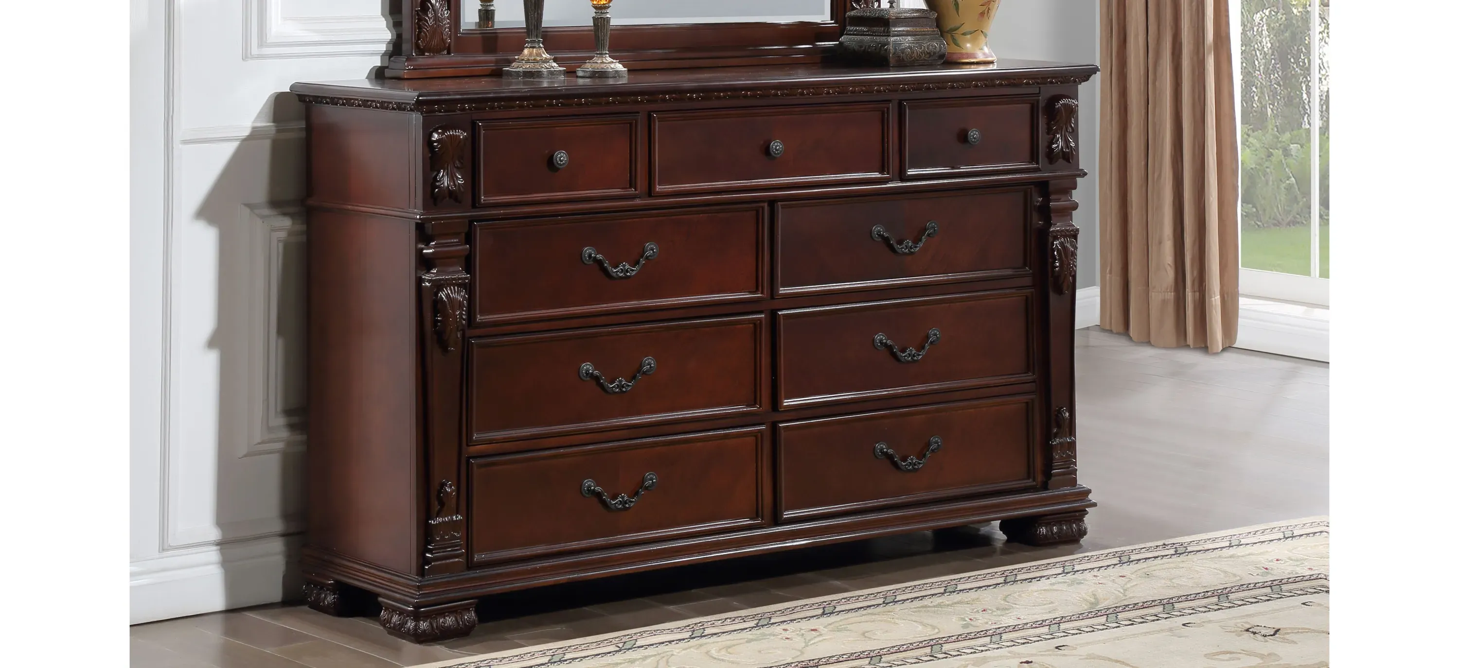 Lyndon 9 Drawer Dresser | Raymour & Flanigan