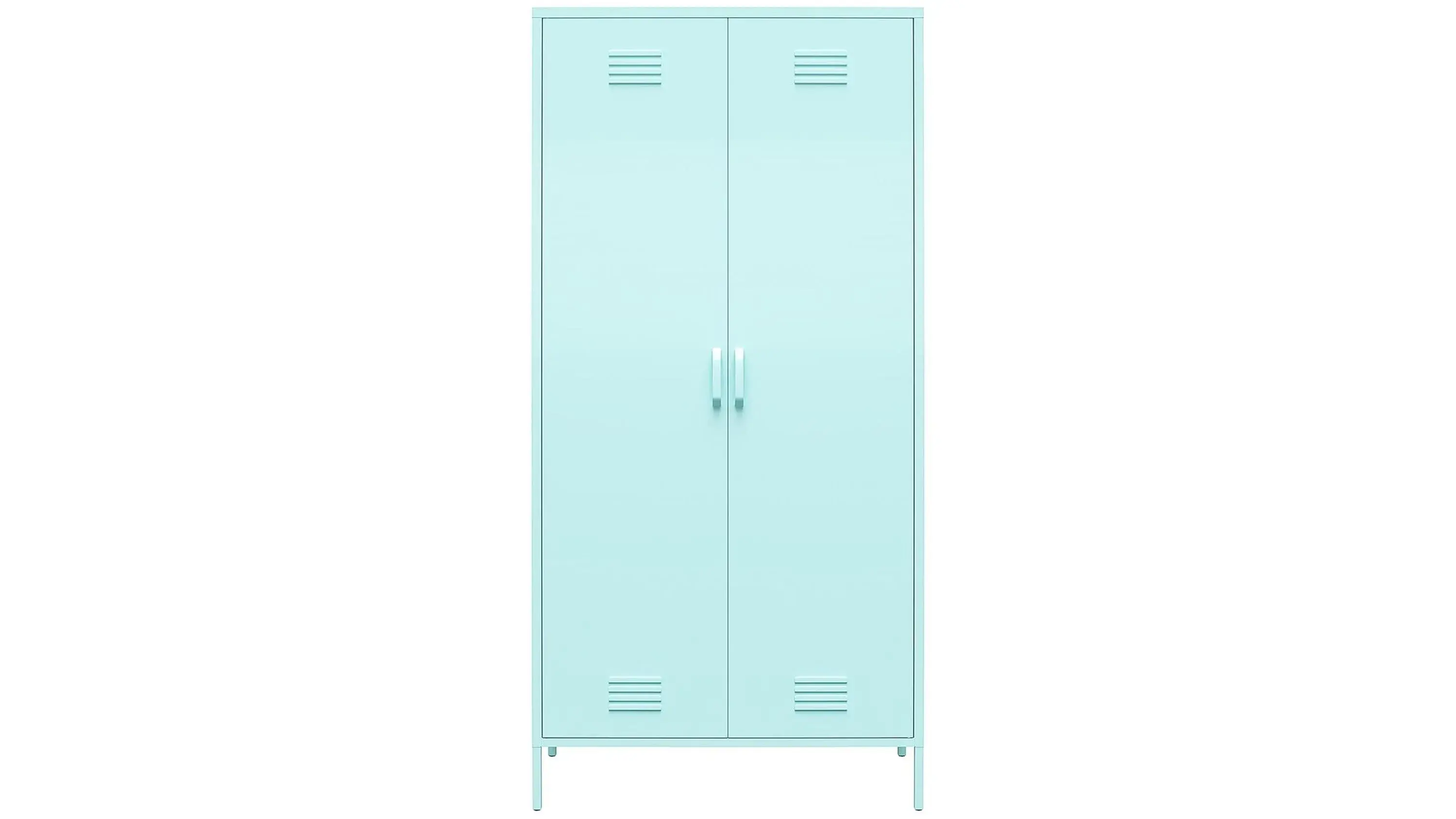 Novogratz Cache Tall Two Door Metal Locker Cabinet