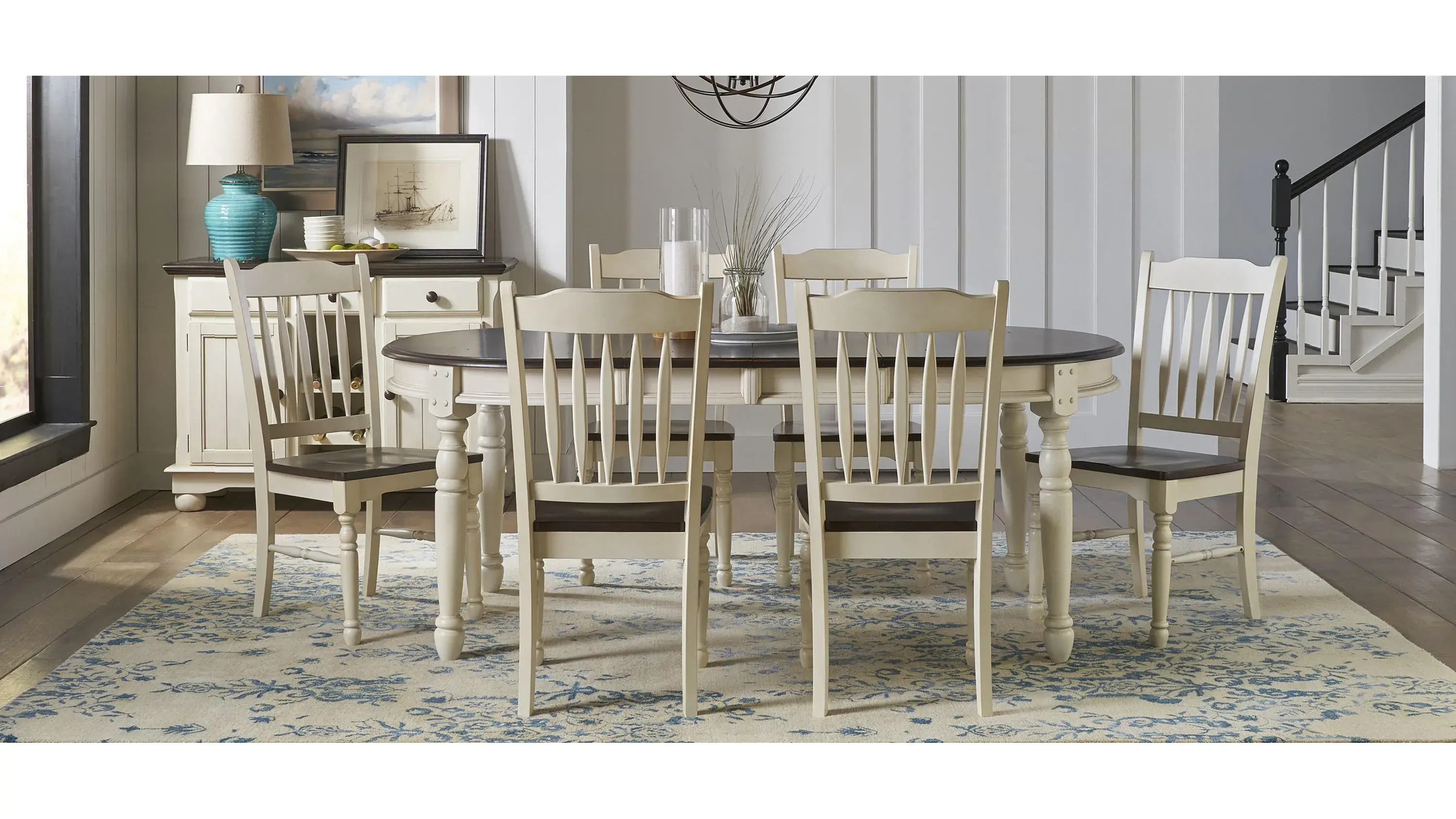 British Isles Slatback Dining Chair - Thumbnail 5