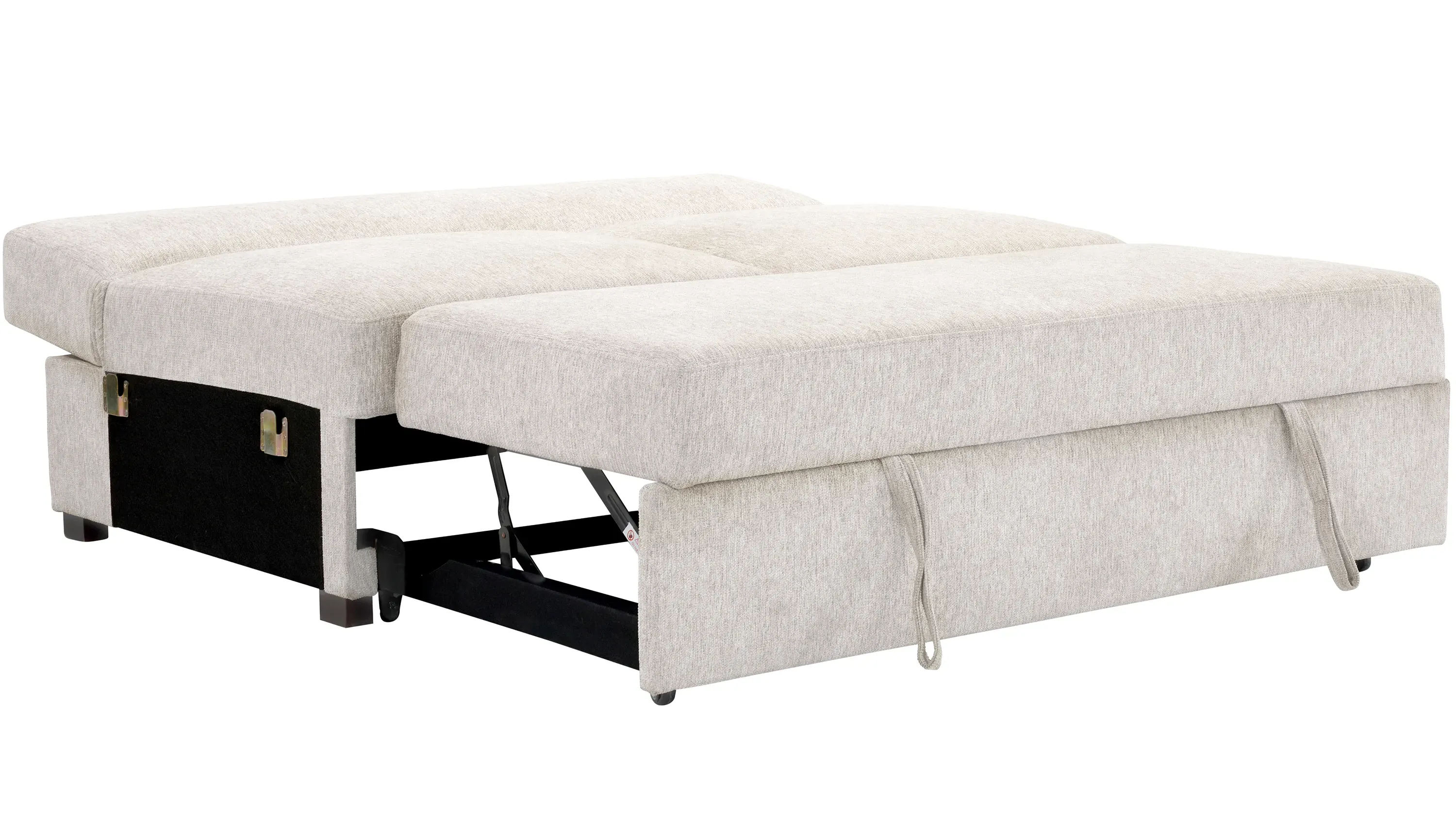 Juniper Armless Klik Klak Loveseat w/ Pop Up Sleeper