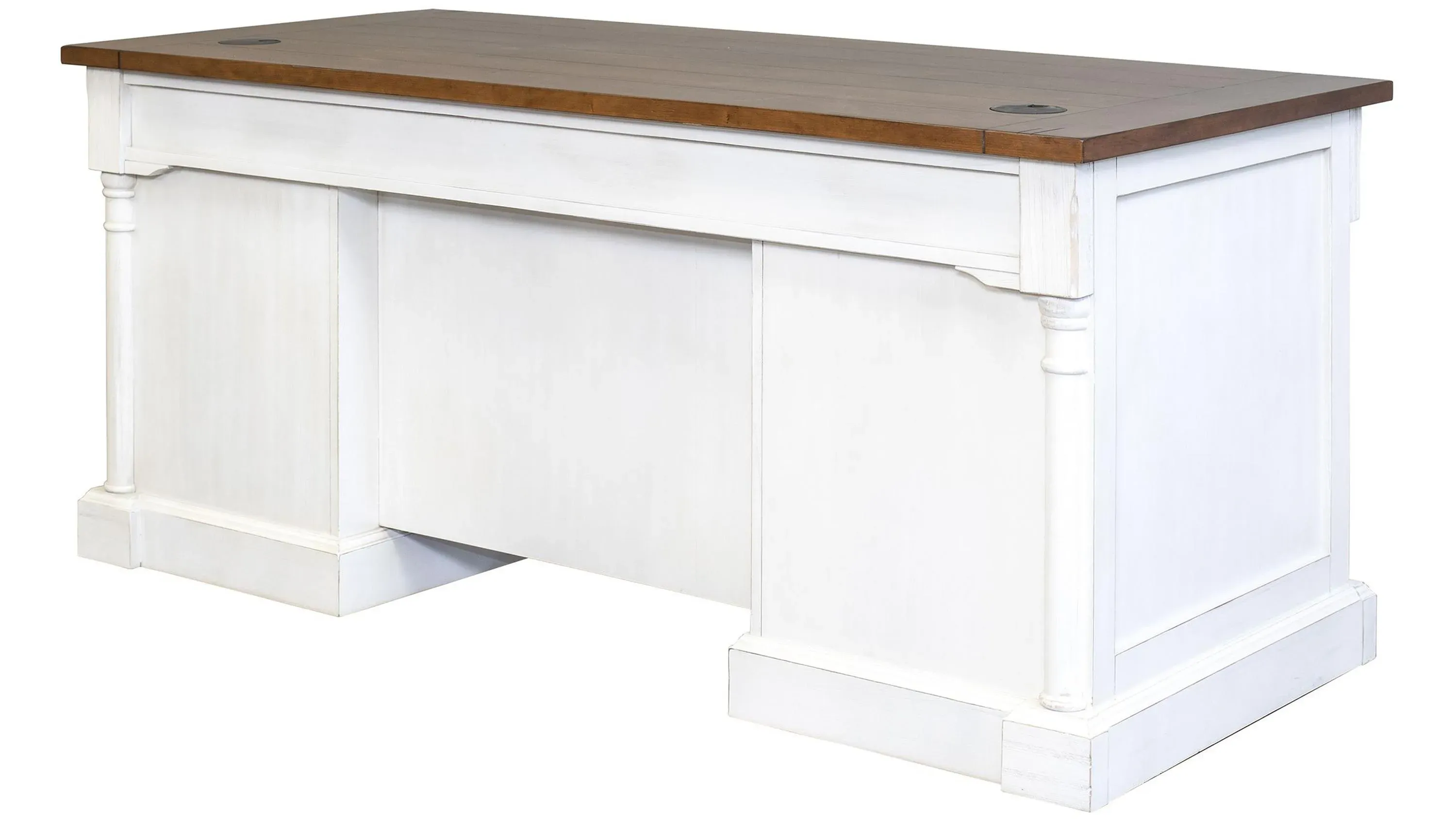 Durham Double Pedestal Executive Desk