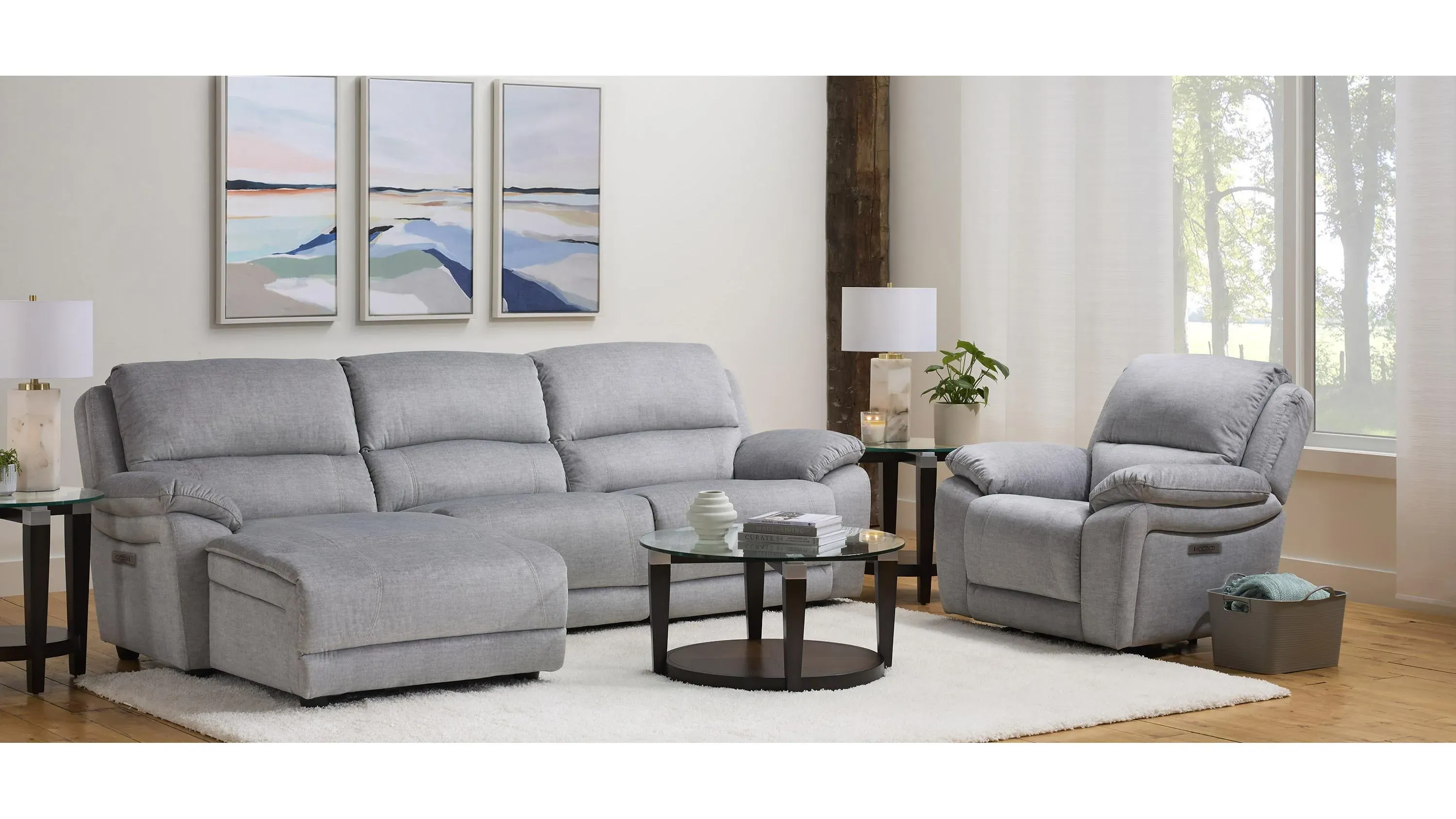 Marley 3-pc. Power Sectional | Raymour & Flanigan