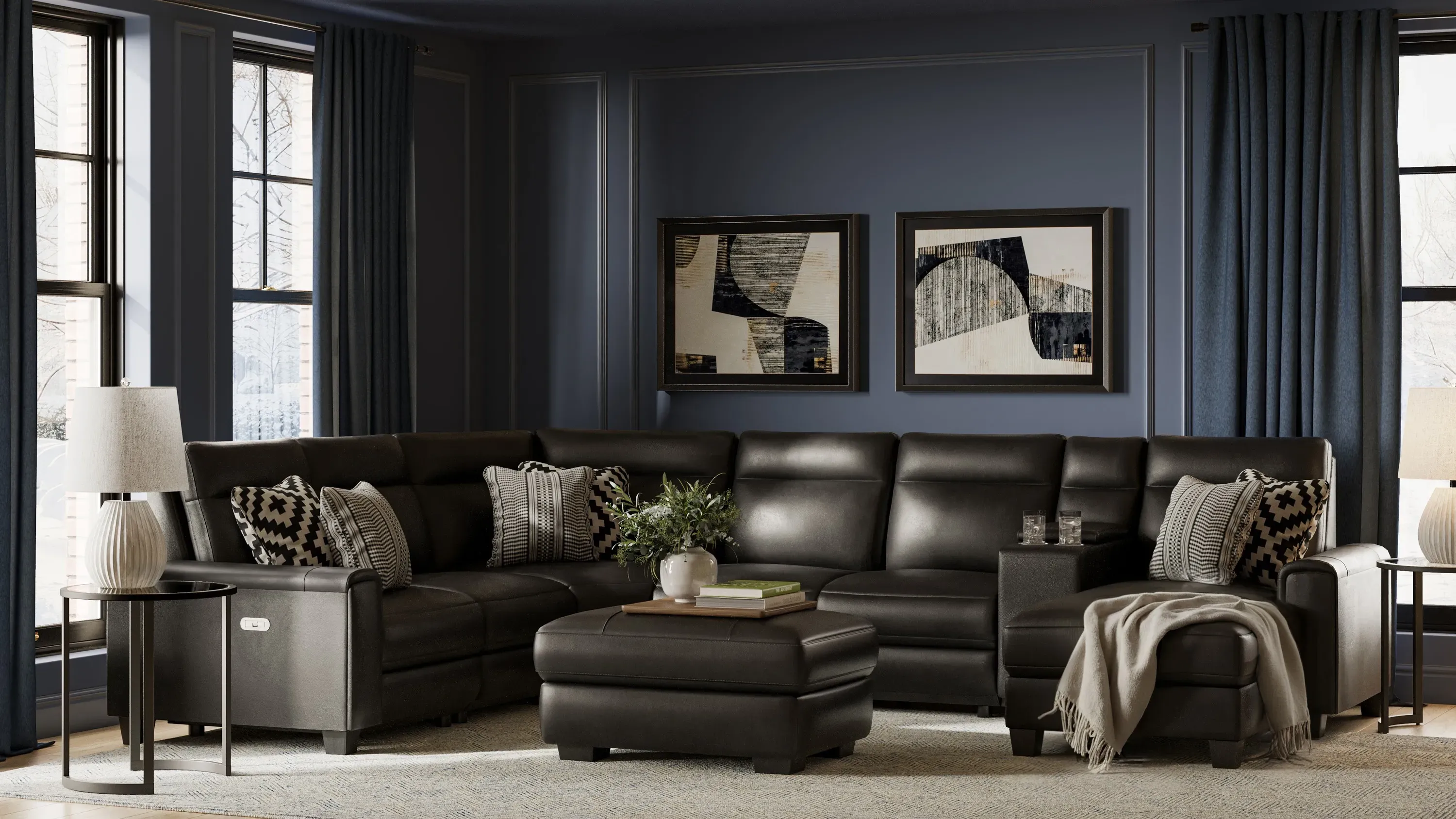 Ace Armless Chair | Raymour & Flanigan