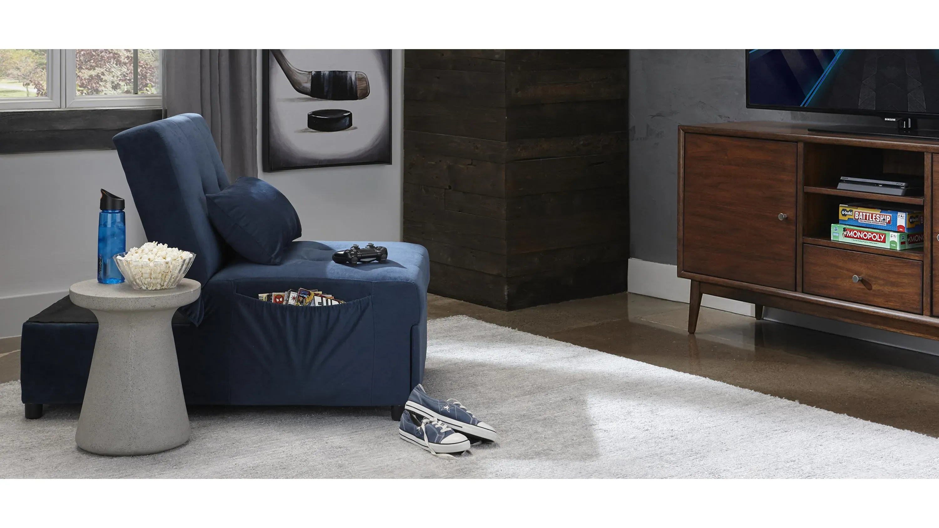 その他 Kierra Chair Ryker Chair with Pullout Bed | Raymour & Flanigan | Raymour & Flanigan