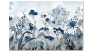 Inky Indigo Gallery Wrapped Canvas | Raymour & Flanigan