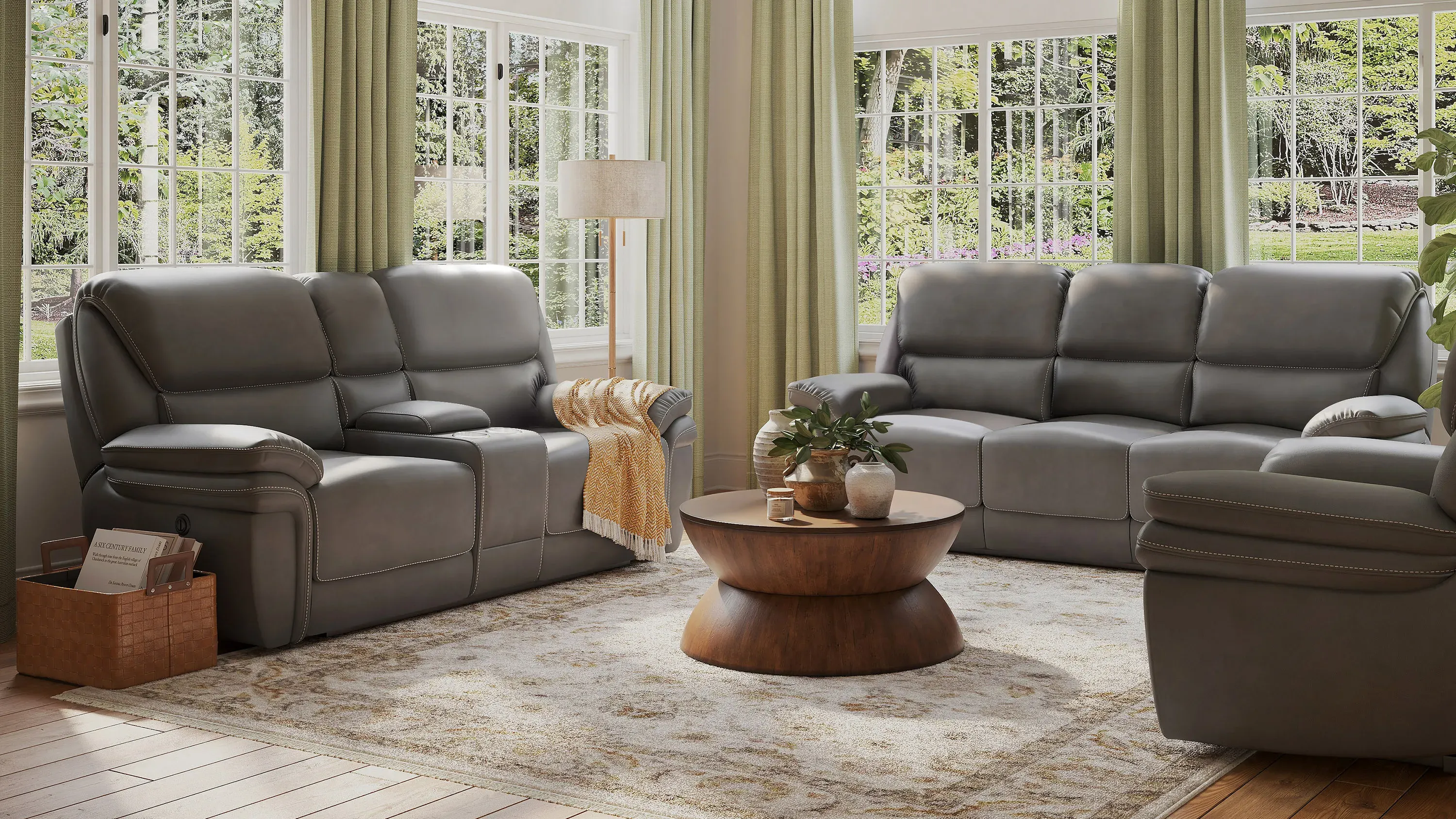 FAB Marionette /Slippy セット フレッシュ＆ブラッド Skye Living Room Set | Raymour & Flanigan