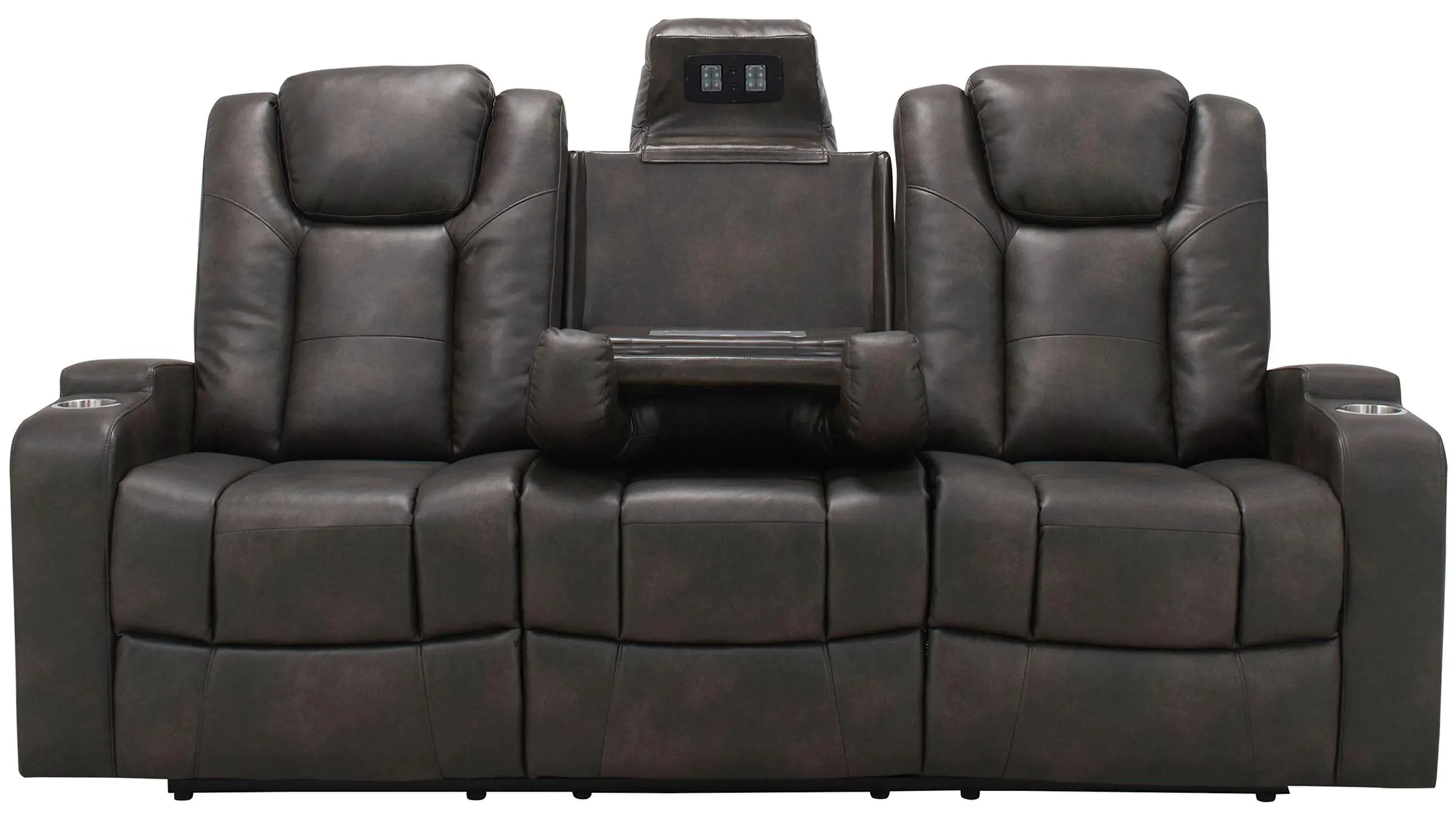 Matera Power Sofa With Drop-Down Table