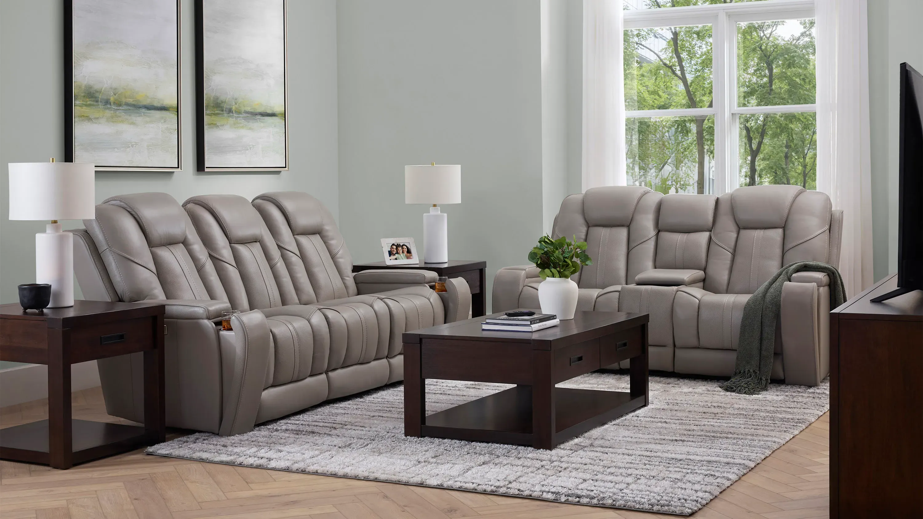 Starlight Zero Gravity Triple Power Sofa w/ Immersive Entertainment, Heat & Massage