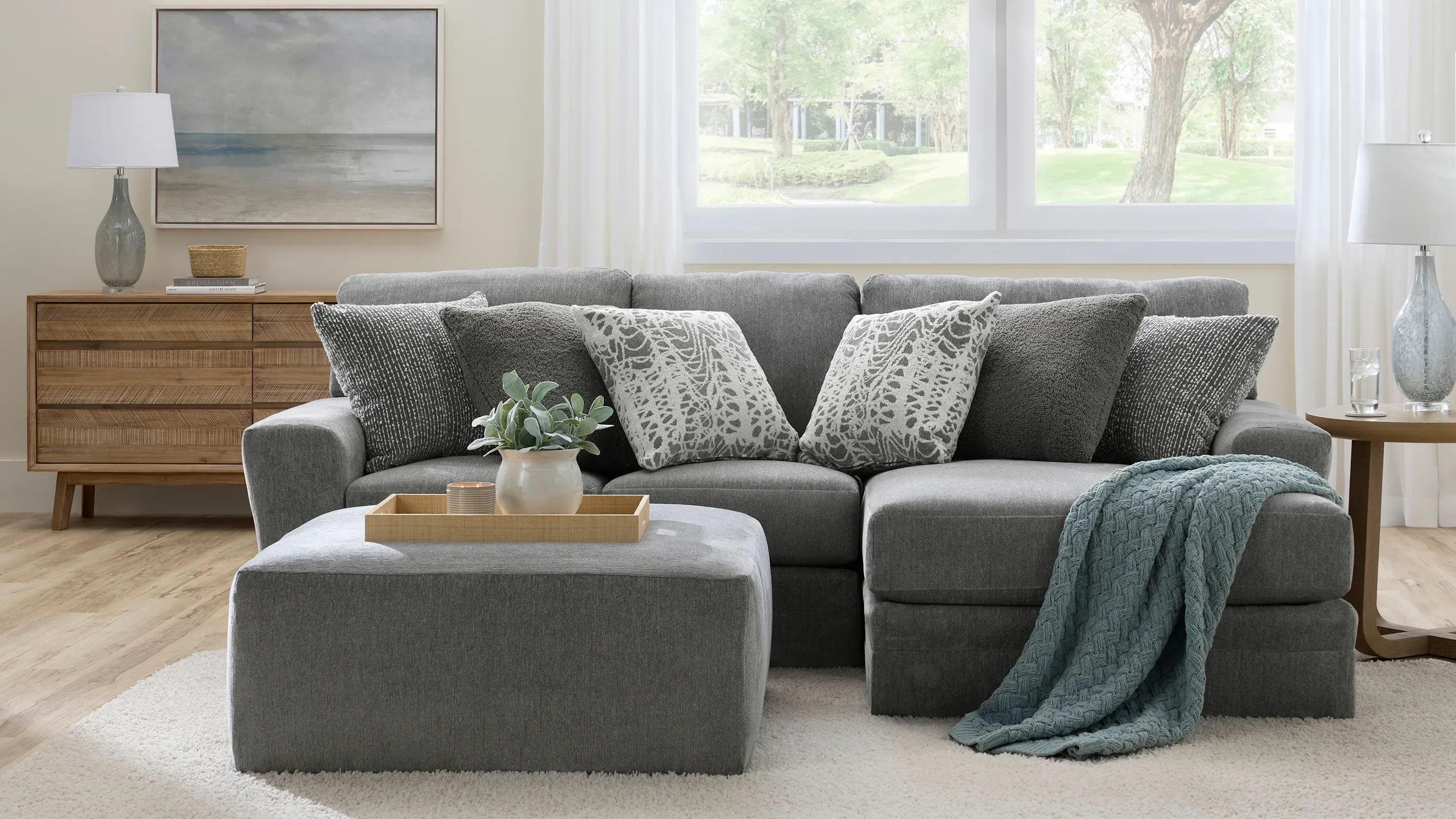Kristoff 2-pc. Sectional | Raymour & Flanigan