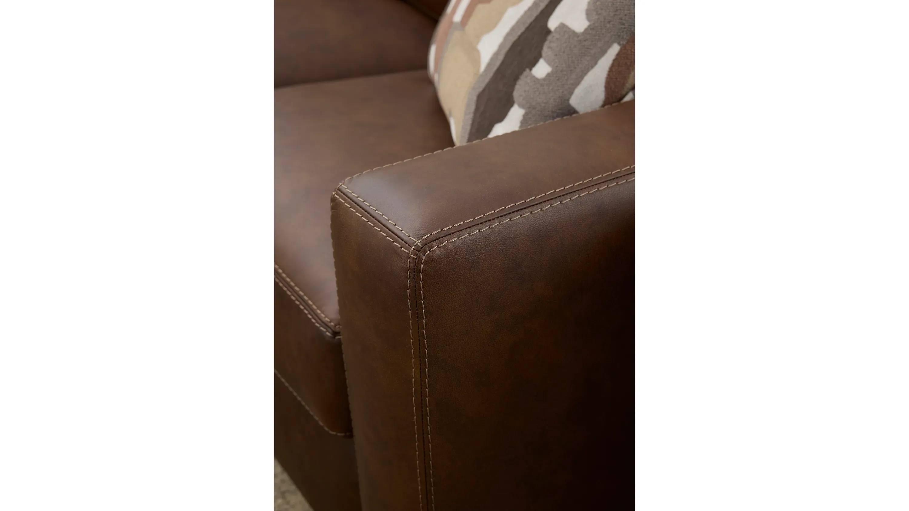 Quinton 4-pc. Leather Sectional | Raymour & Flanigan