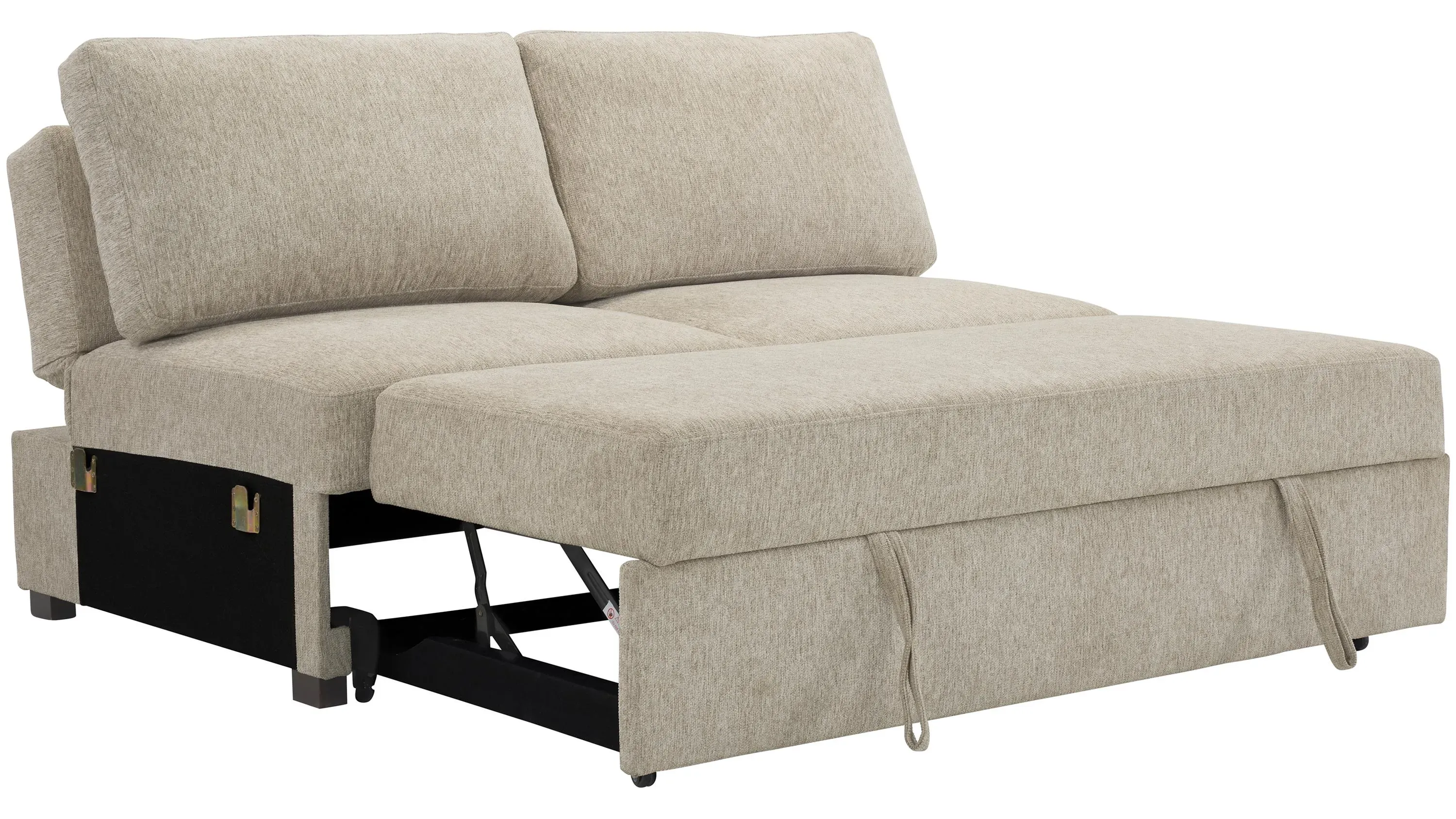 Juniper Armless Klik Klak Loveseat w/ Pop Up Sleeper | Raymour
