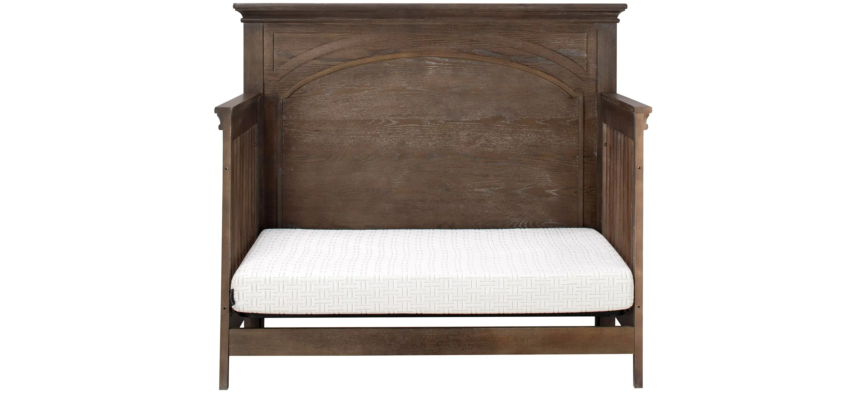 Kennedy Convertible Crib with Conversion Rails Raymour Flanigan