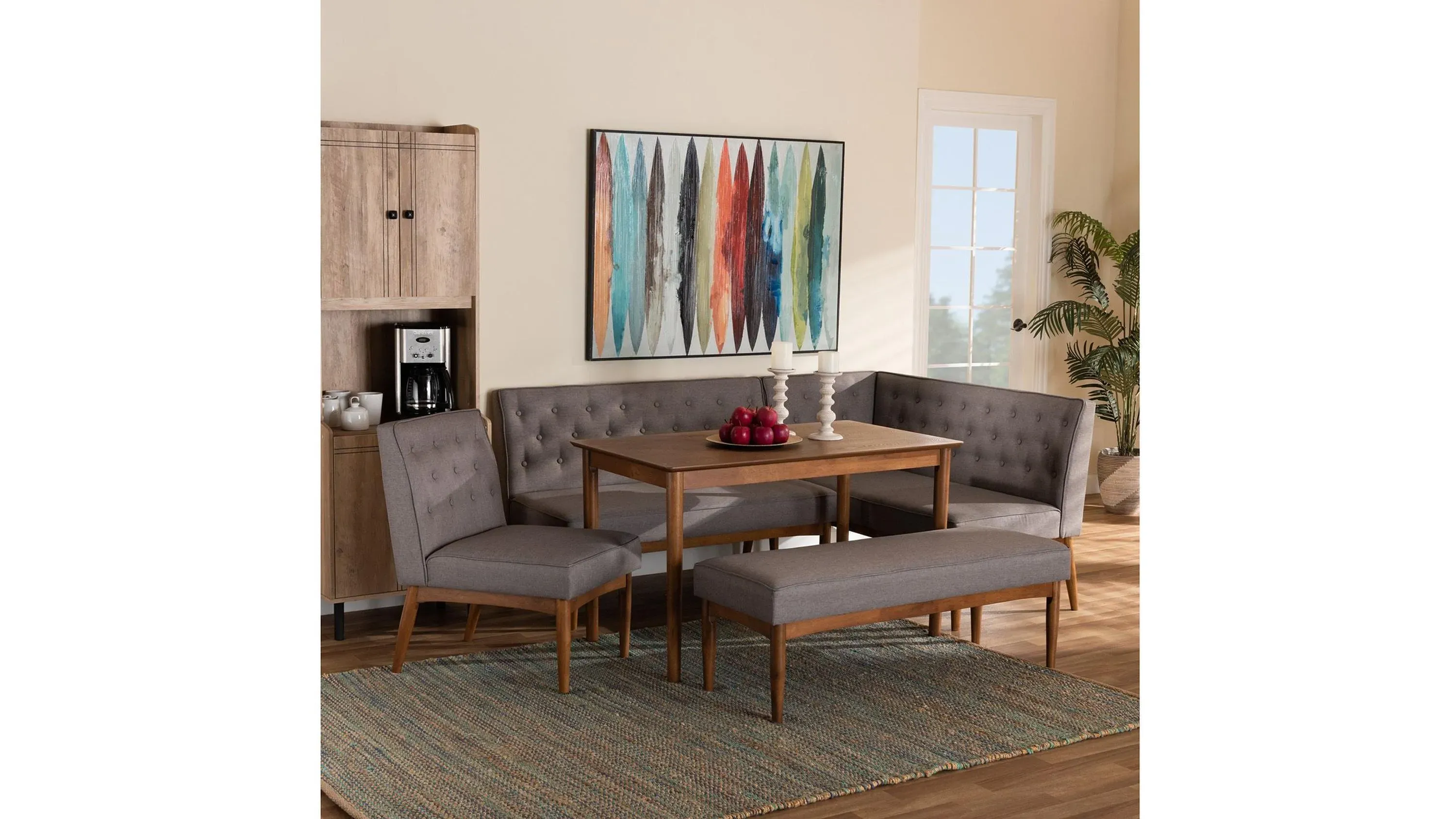 Riordan 5-pc. Nook Dining Set