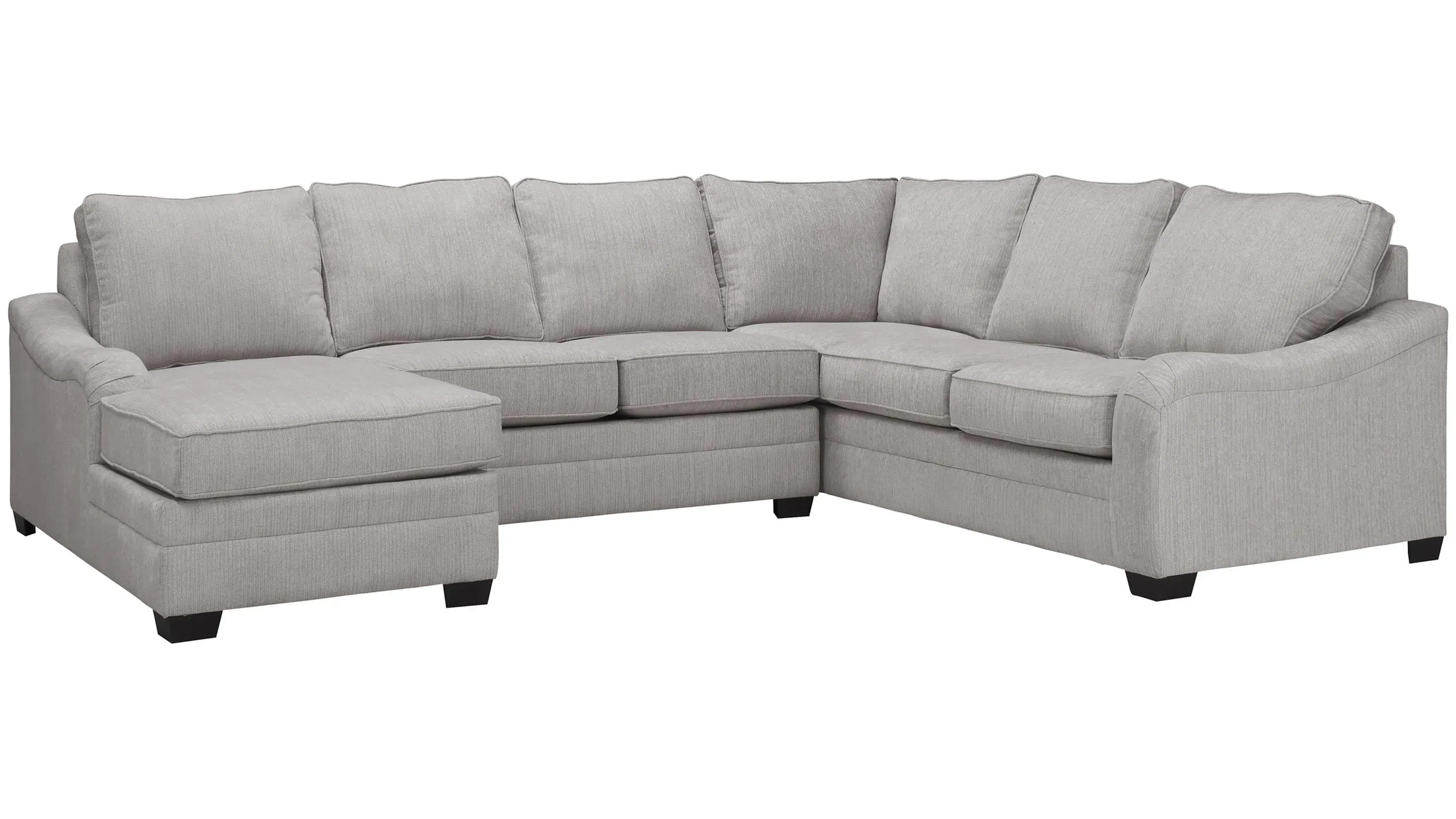 Caid 3-pc. Chenille Sectional