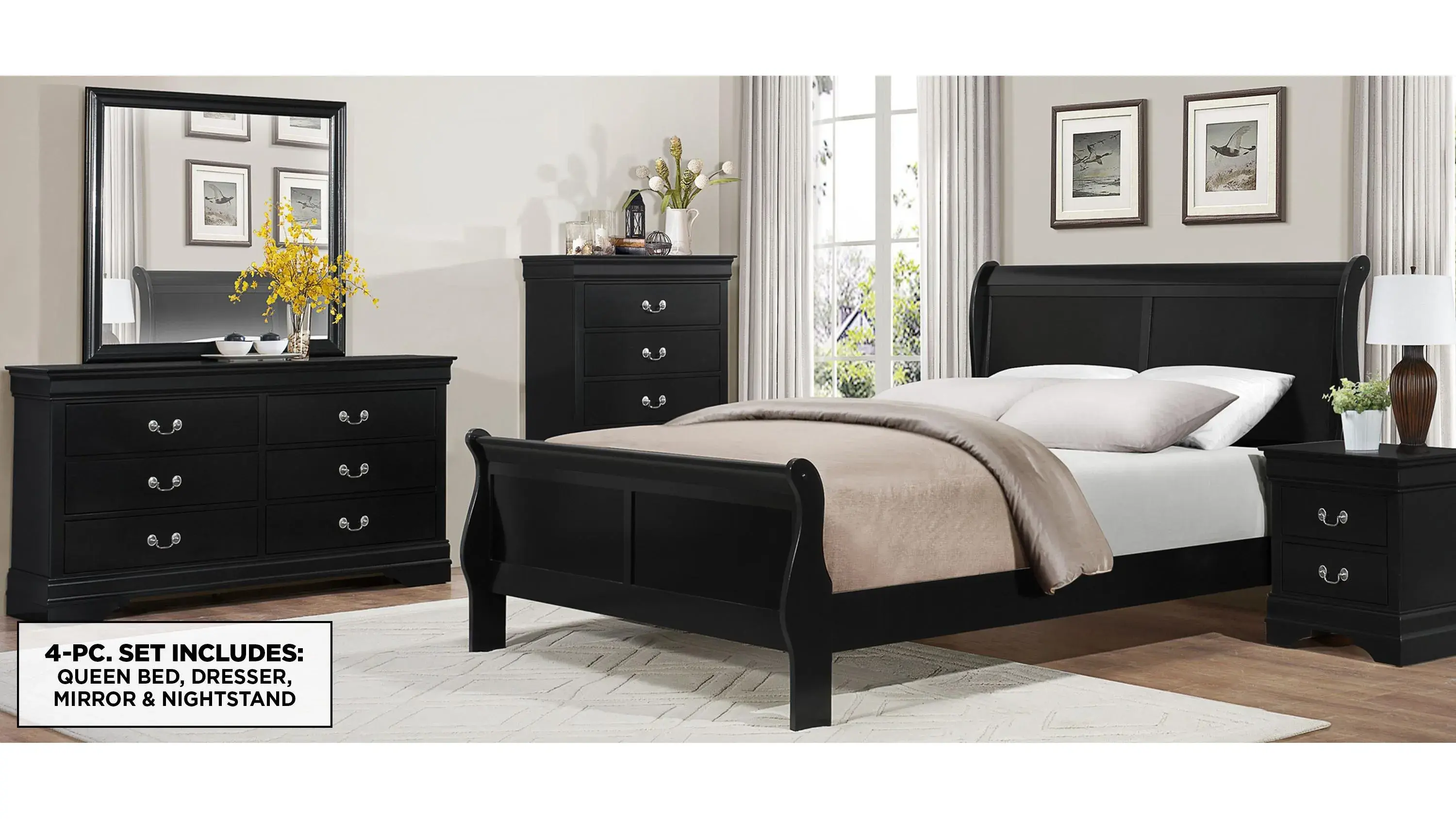 Edina 4-pc. Bedroom Set