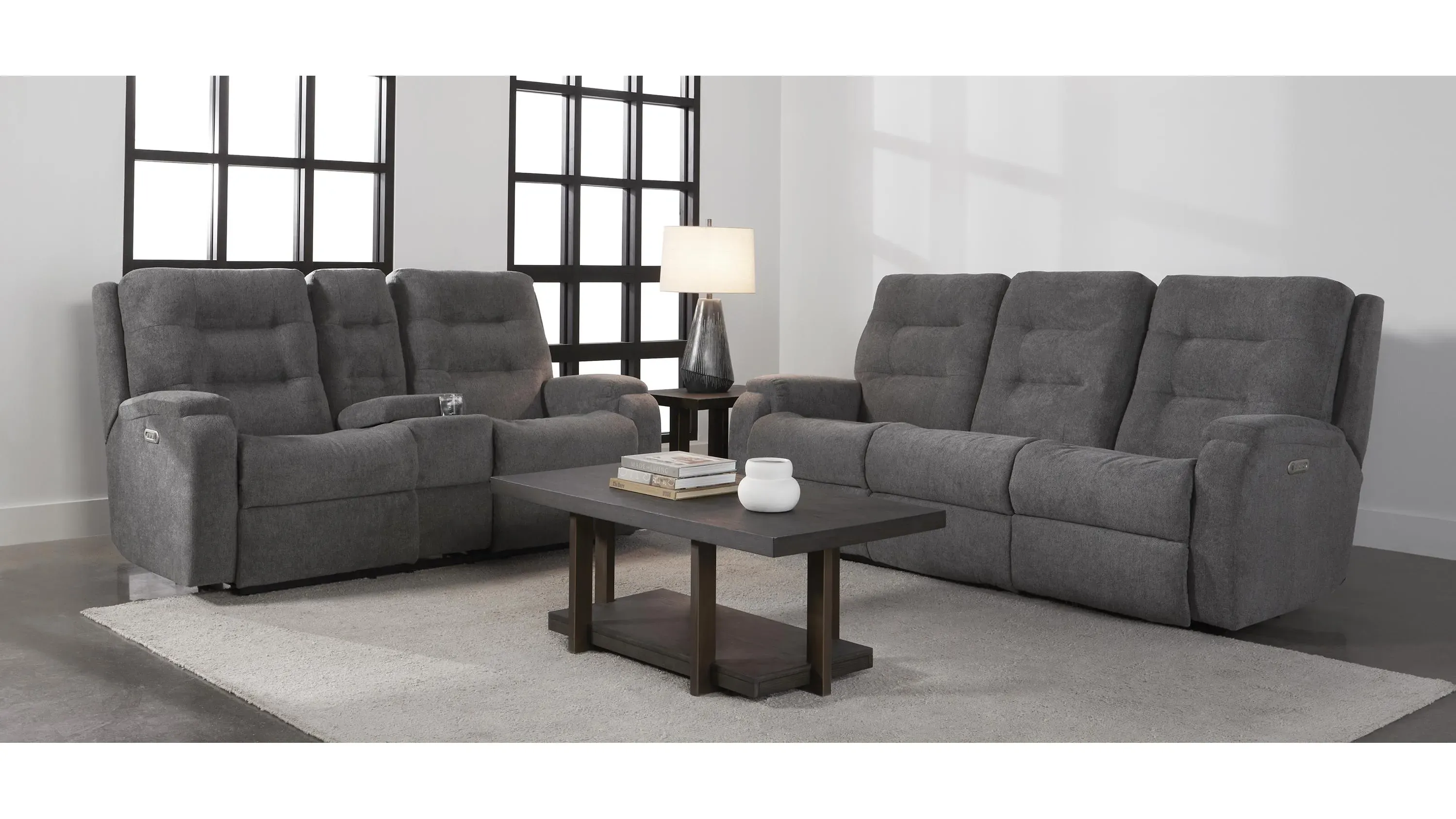 Halenbeck Triple Power Sofa | Raymour & Flanigan