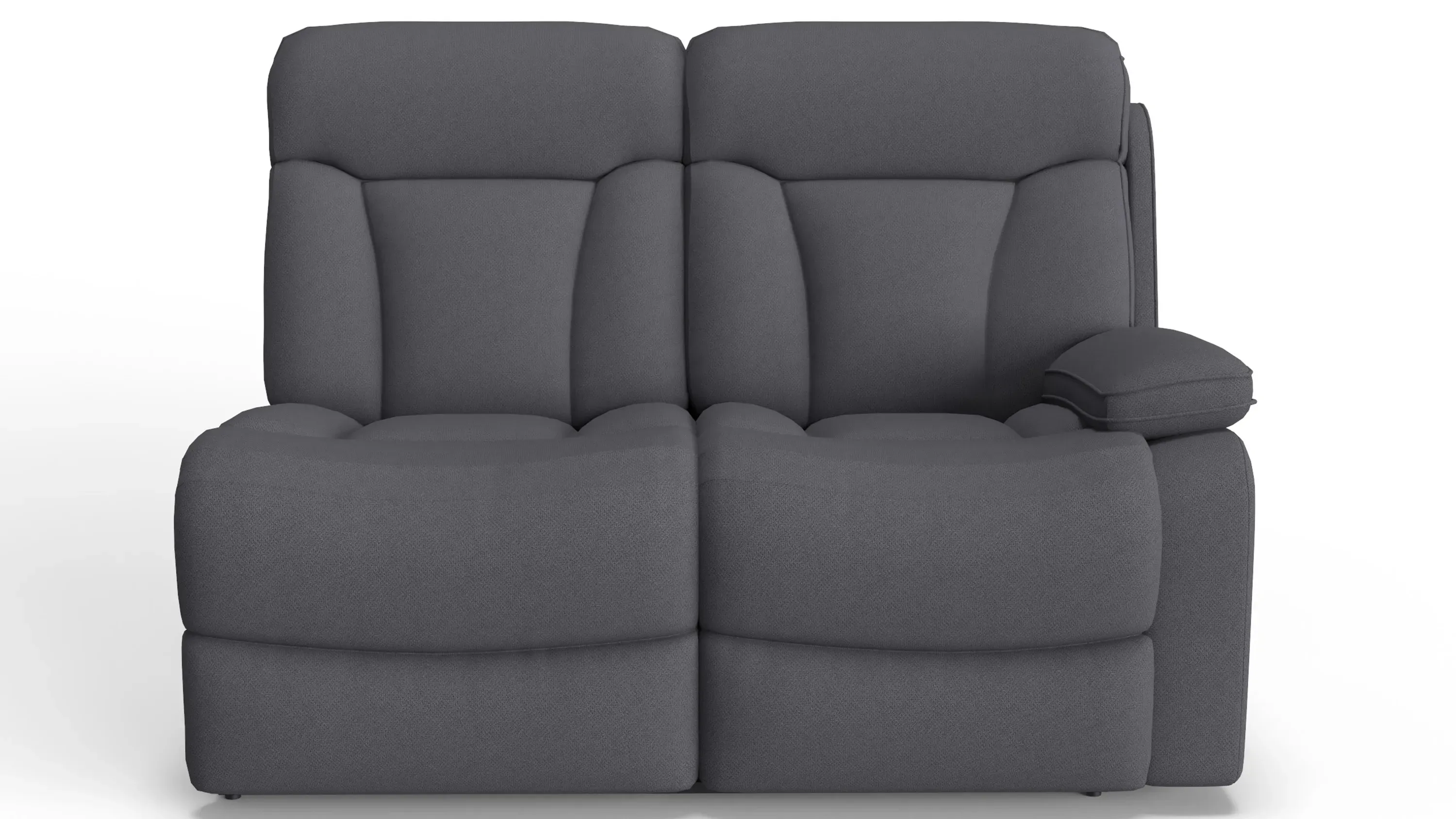 Connell Right Arm Facing Dual Power Loveseat | Raymour & Flanigan