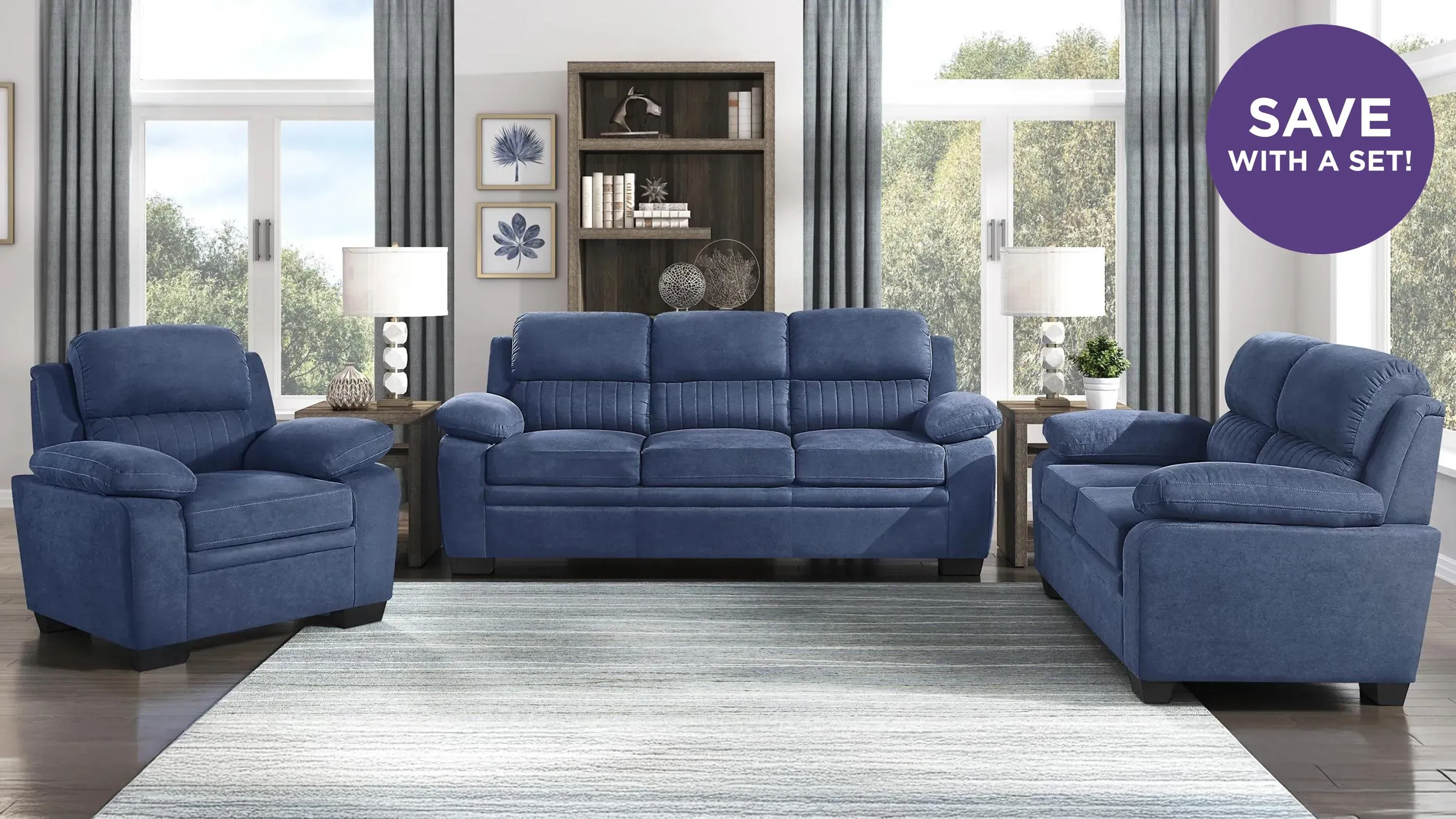 Felicia Living Room Set | Raymour & Flanigan