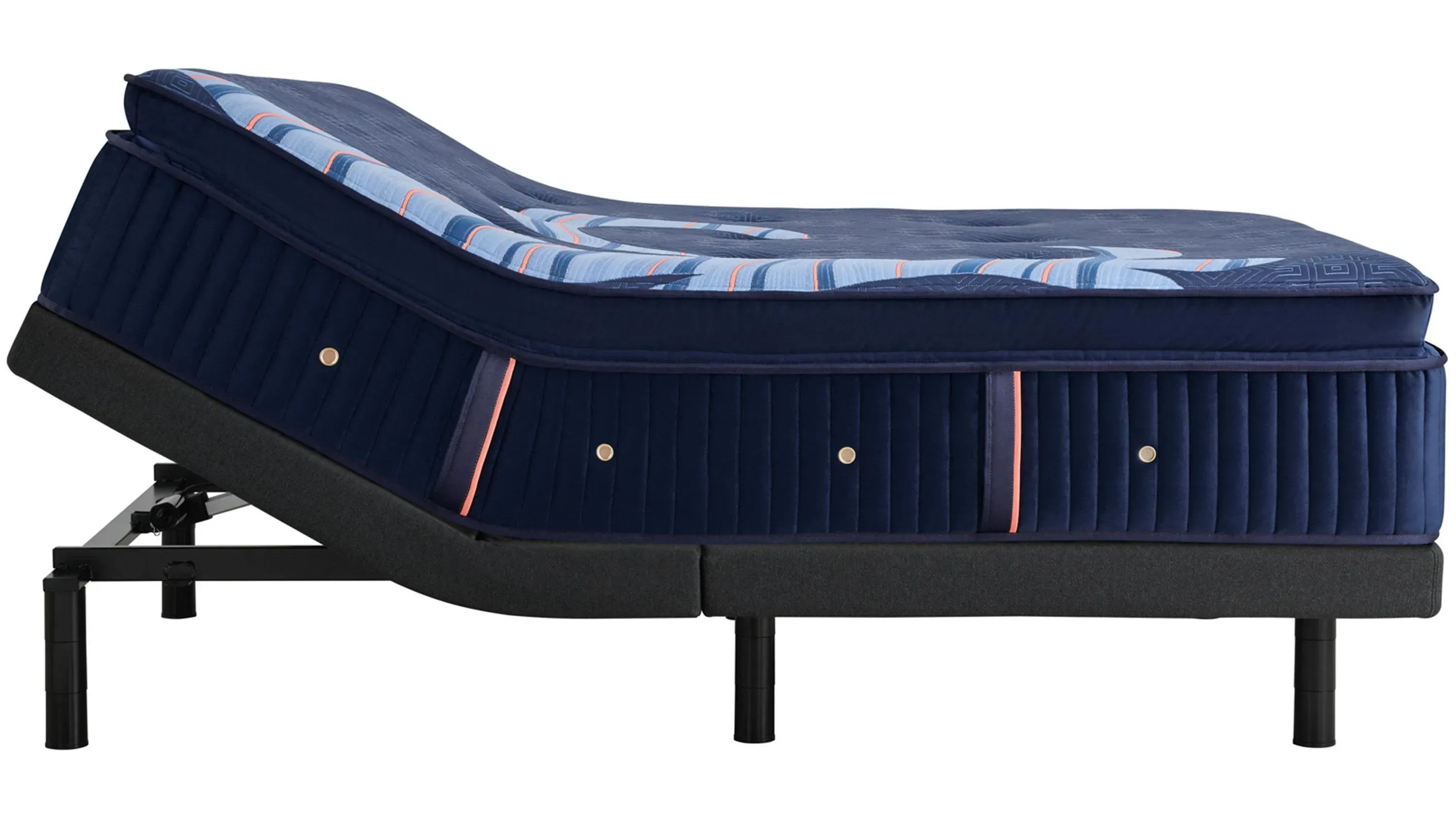 Stearns & Foster Reserve Split King Plush Euro Pillow Top Mattress