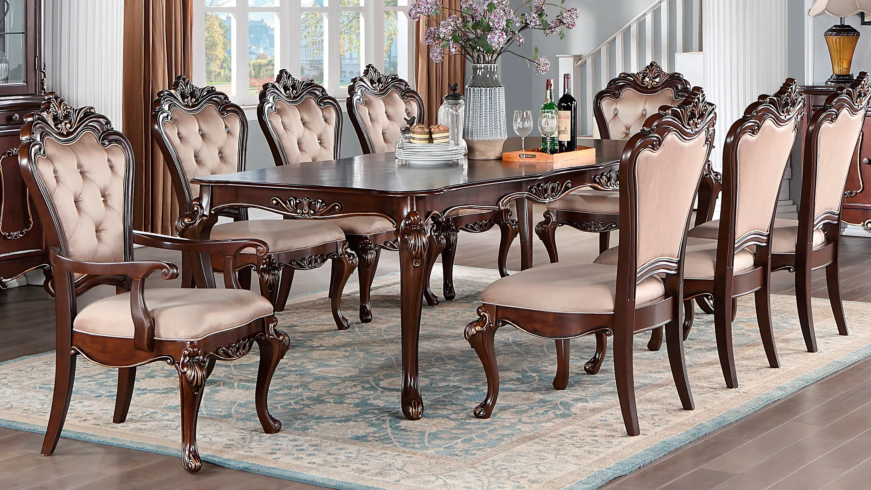 Constantine Extendable Dining Table | Raymour & Flanigan