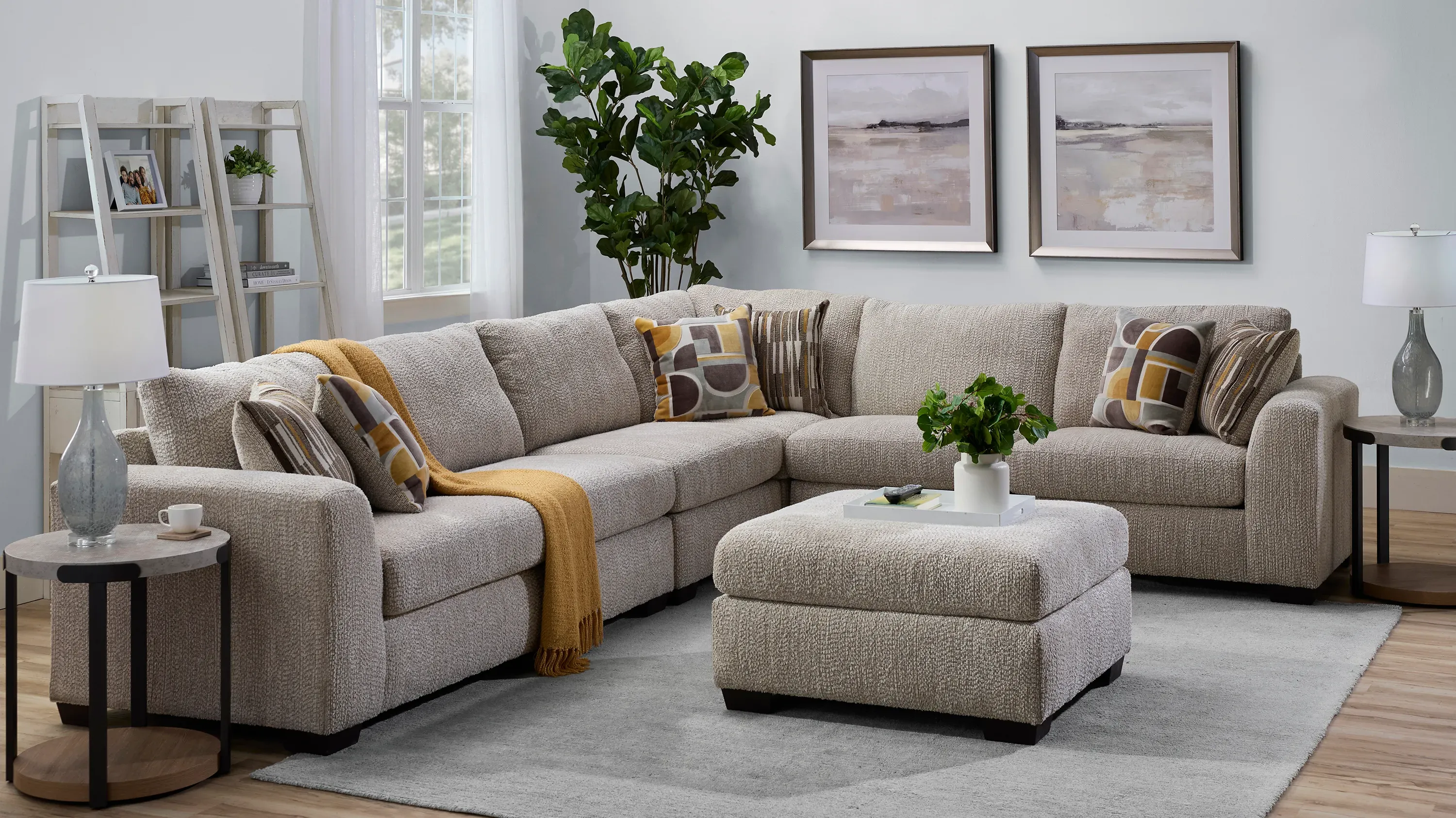 Becker Cocktail Ottoman | Raymour & Flanigan