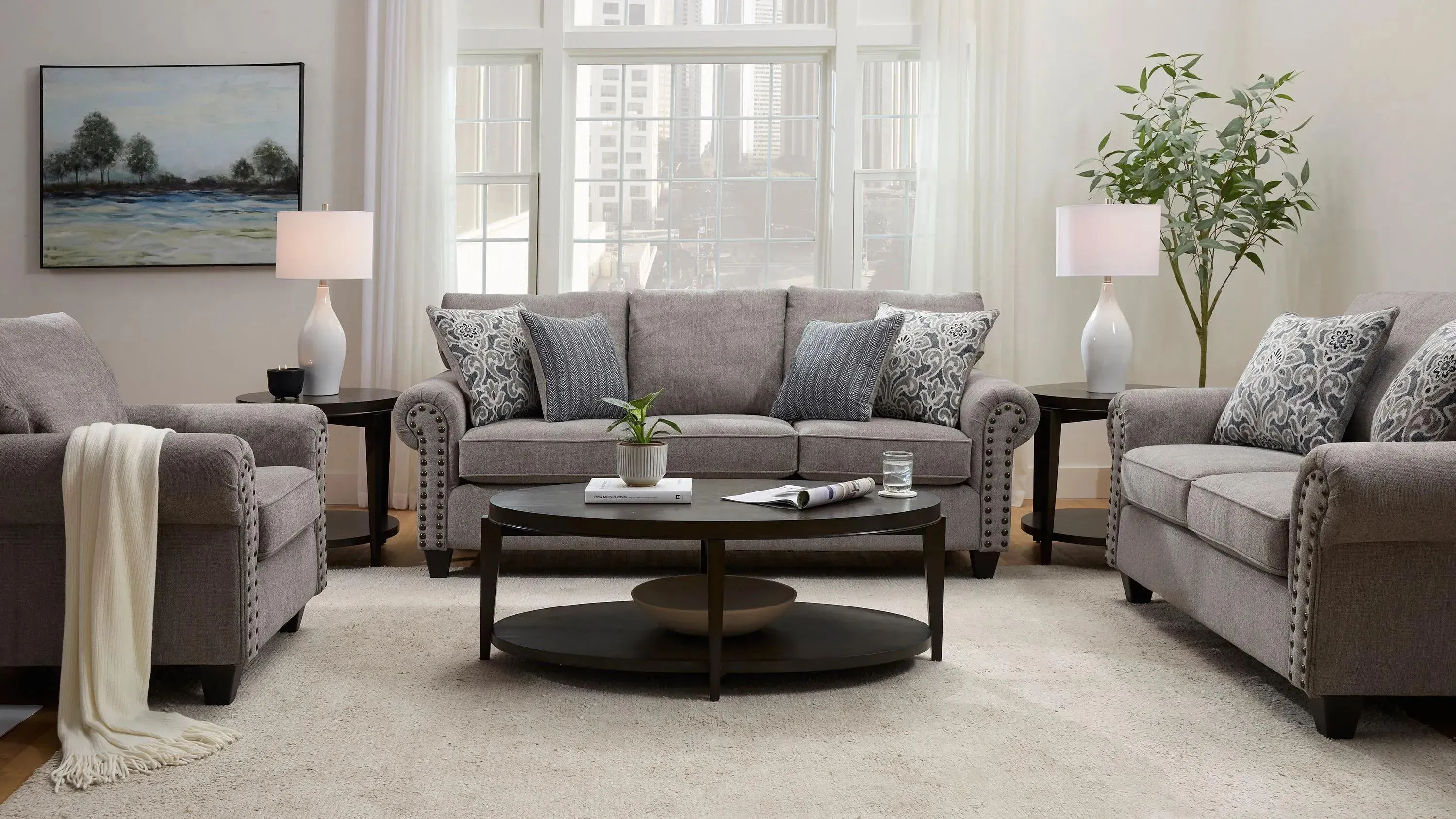 Crandall Loveseat | Raymour & Flanigan