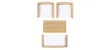 Leah 4-pc. Patio Set Natural/White Product_Image_Carousel