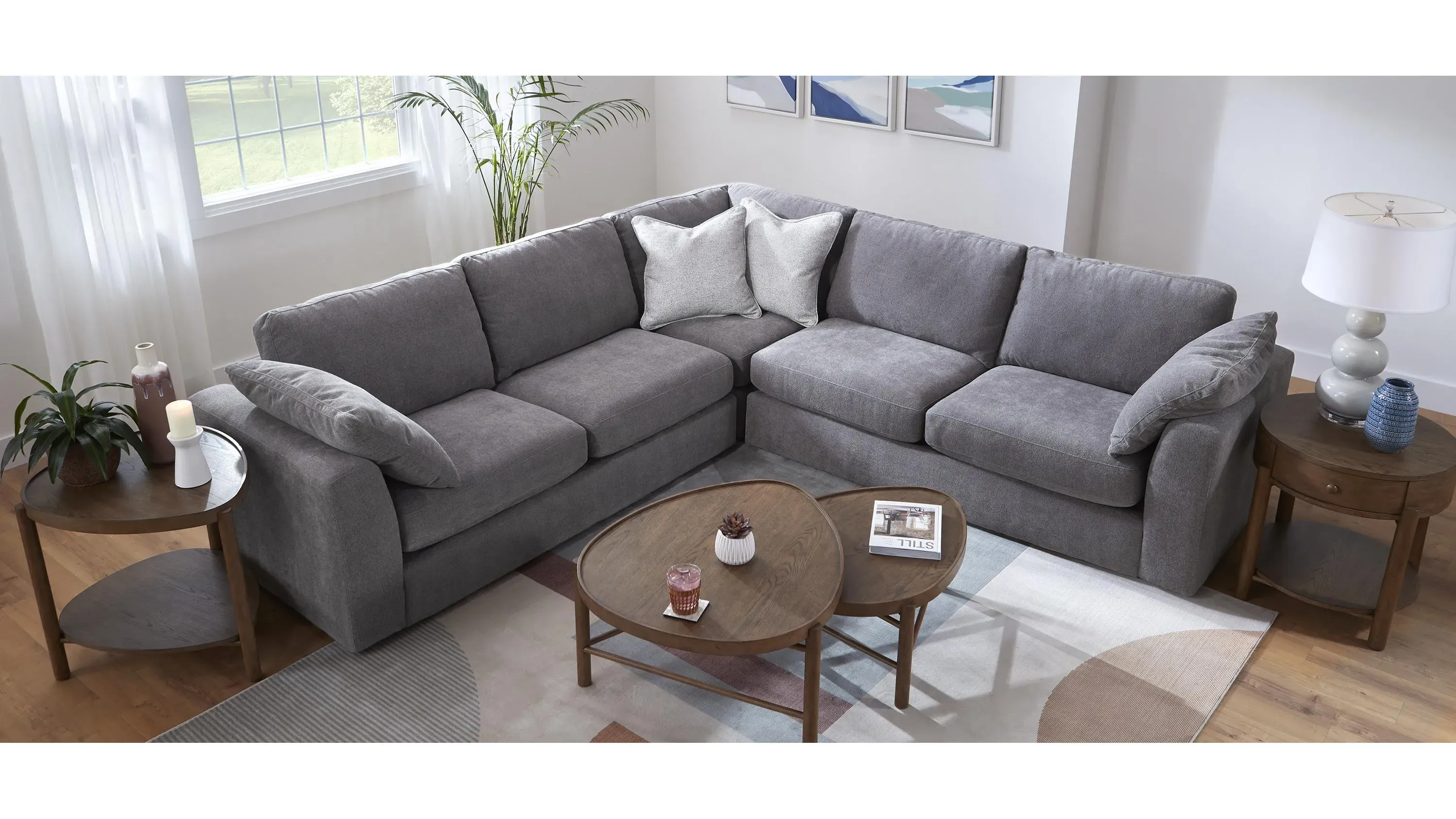 Nappily 3-pc. Sectional
