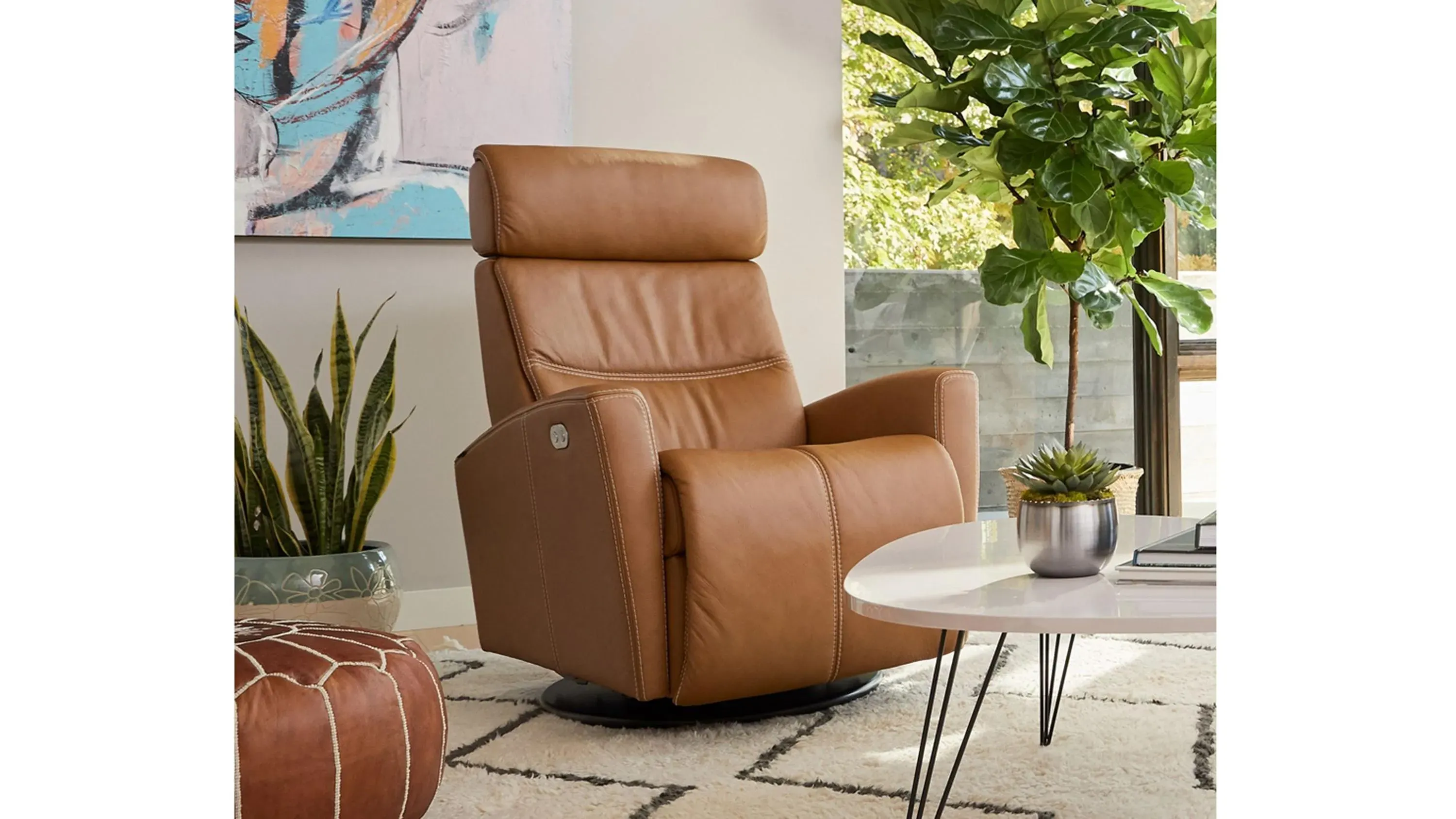 Milan Large 2-Motor Recliner | Raymour & Flanigan