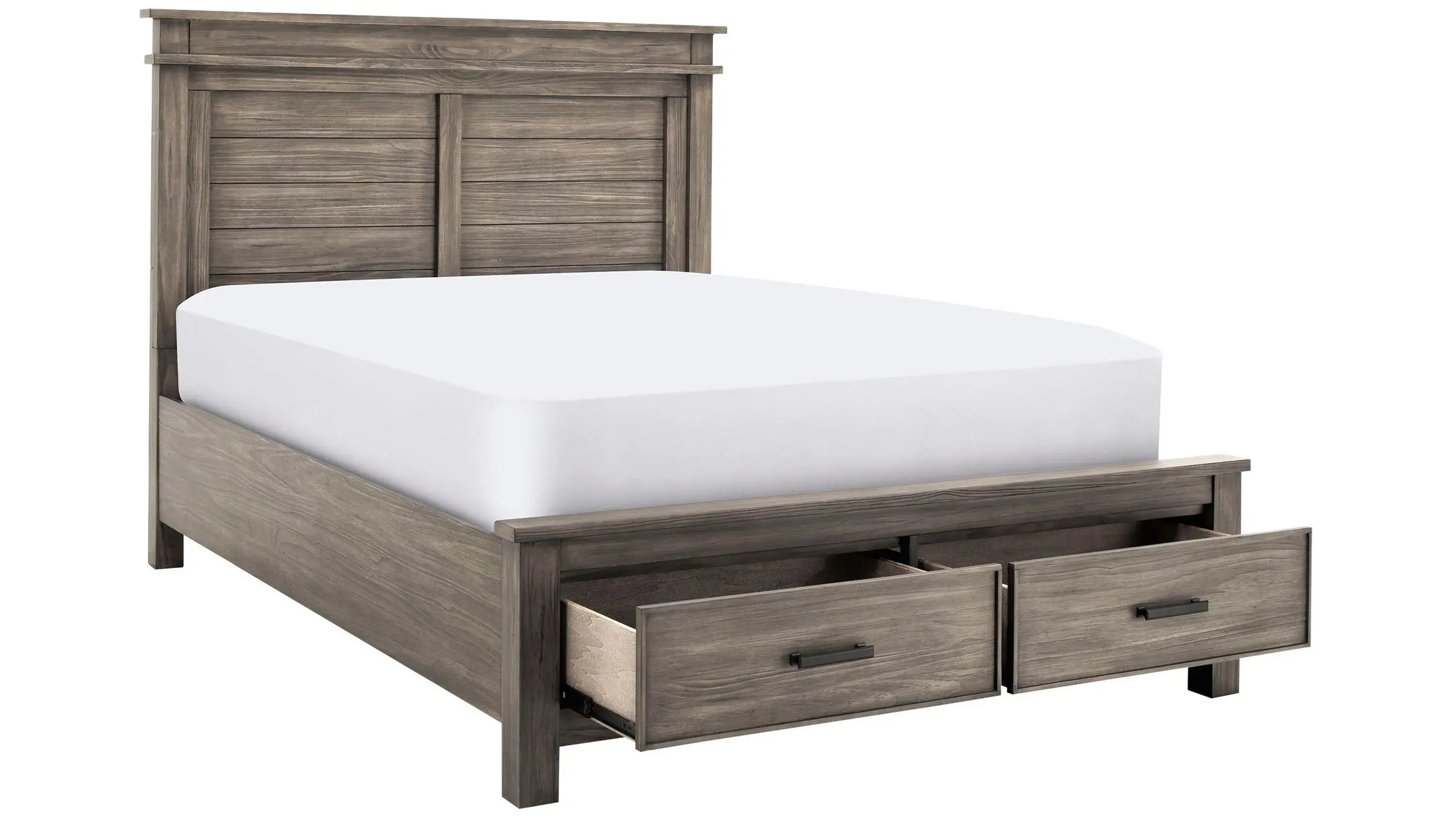 A AMERICA Hempstead Platform Storage Bed - Thumbnail 4
