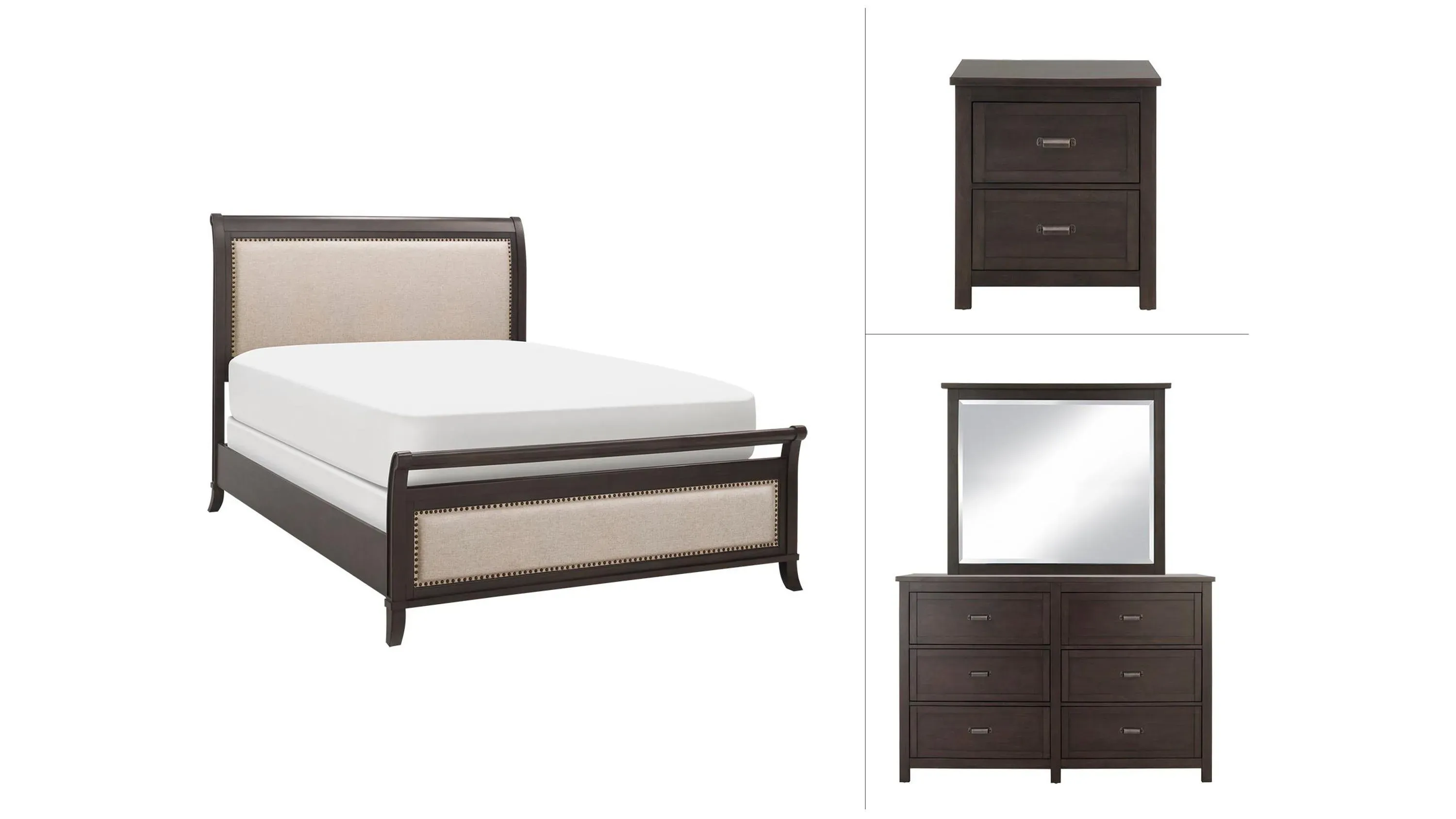 Union City 4-pc. Upholstered Bedroom Set