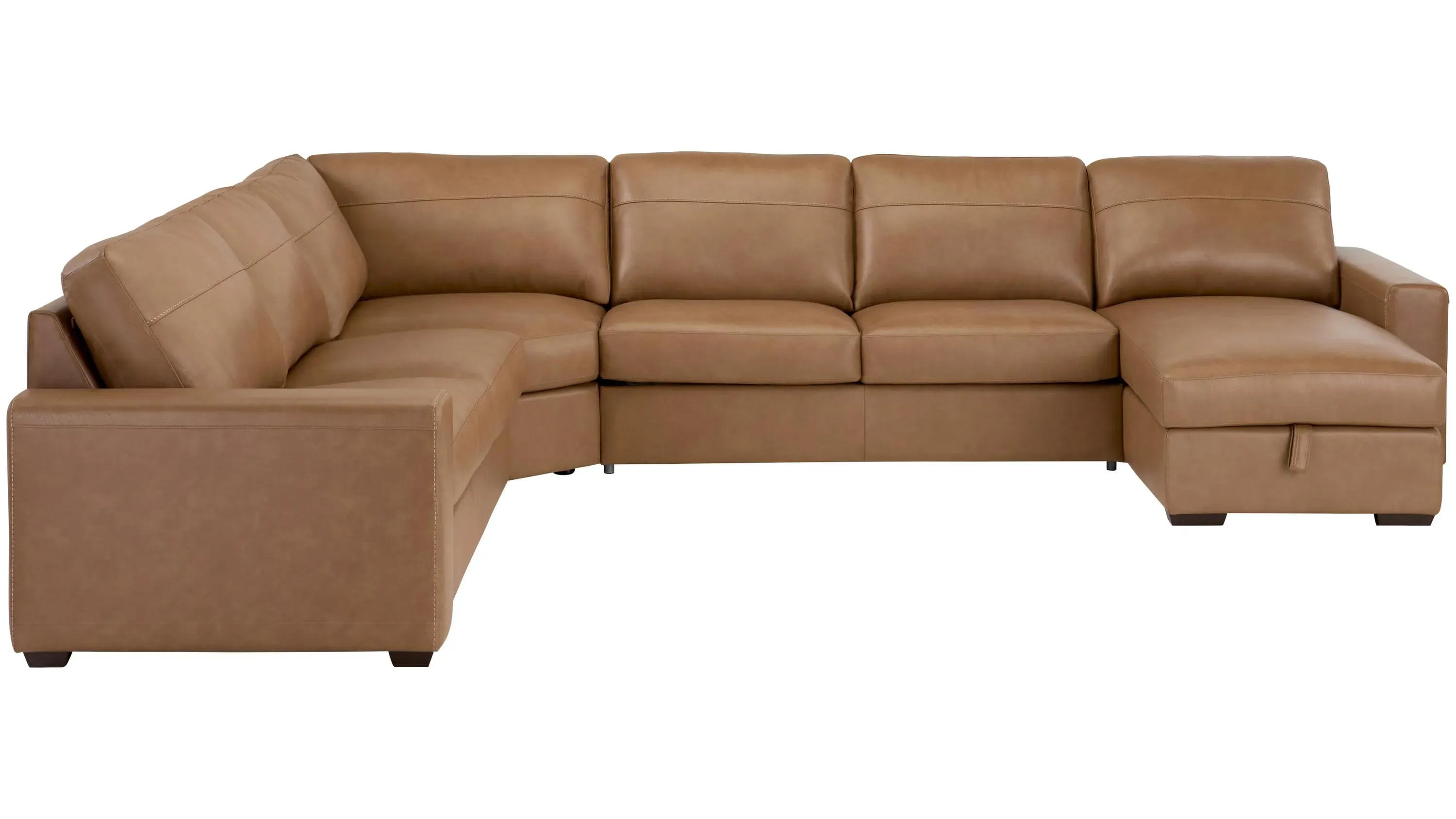 ⭐︎美品　ローナマーレイ　Bespoke Adult Mayfair Harley 5-pc. Leather Sectional | Raymour & Flanigan